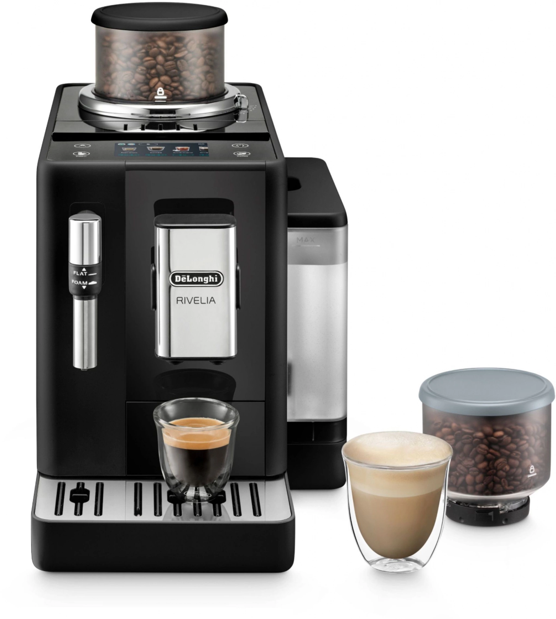 Кофемашина Delonghi EXAM440.35.B 1450Вт черный Кофемашина Delonghi EXAM440.35.B 1450Вт черный