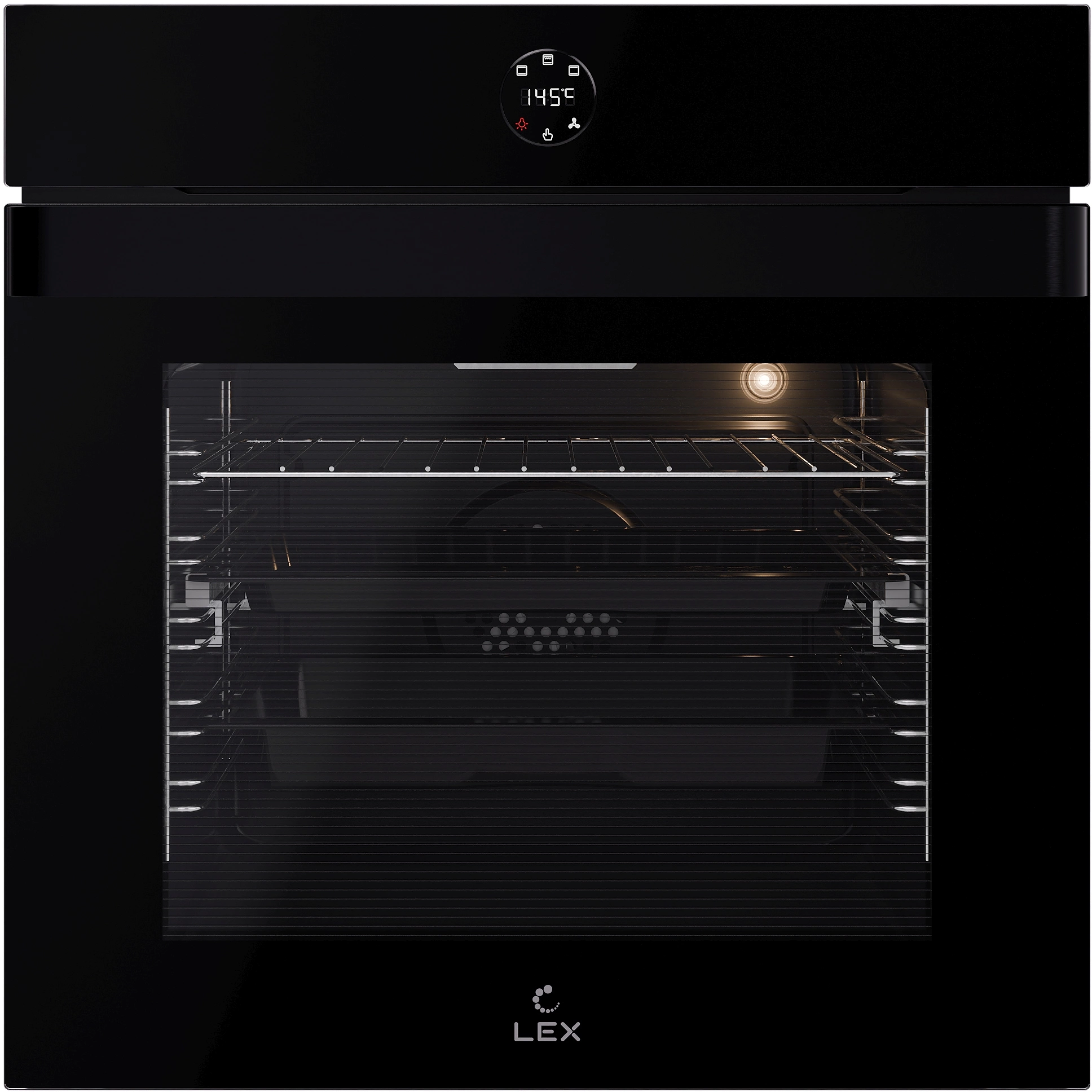 Духовой шкаф Электрический Lex EDP 607 BBL Wide Series черный