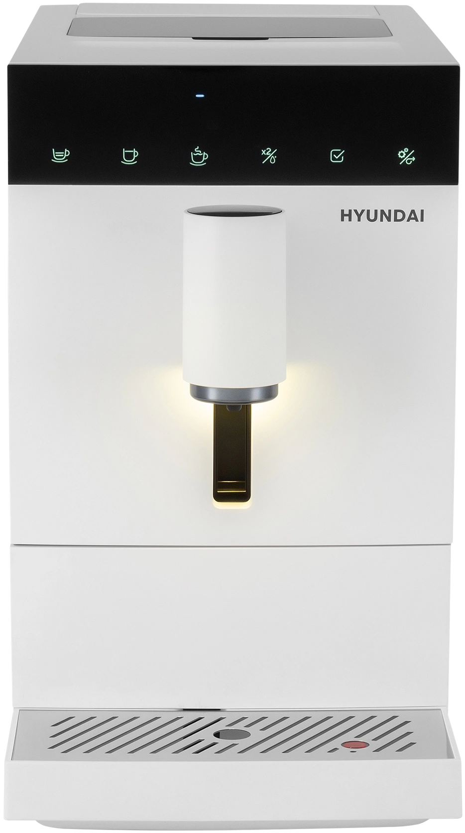 Кофемашина Hyundai HAM-4400 1350Вт белый/черный Кофемашина Hyundai HAM-4400 1350Вт белый/черный