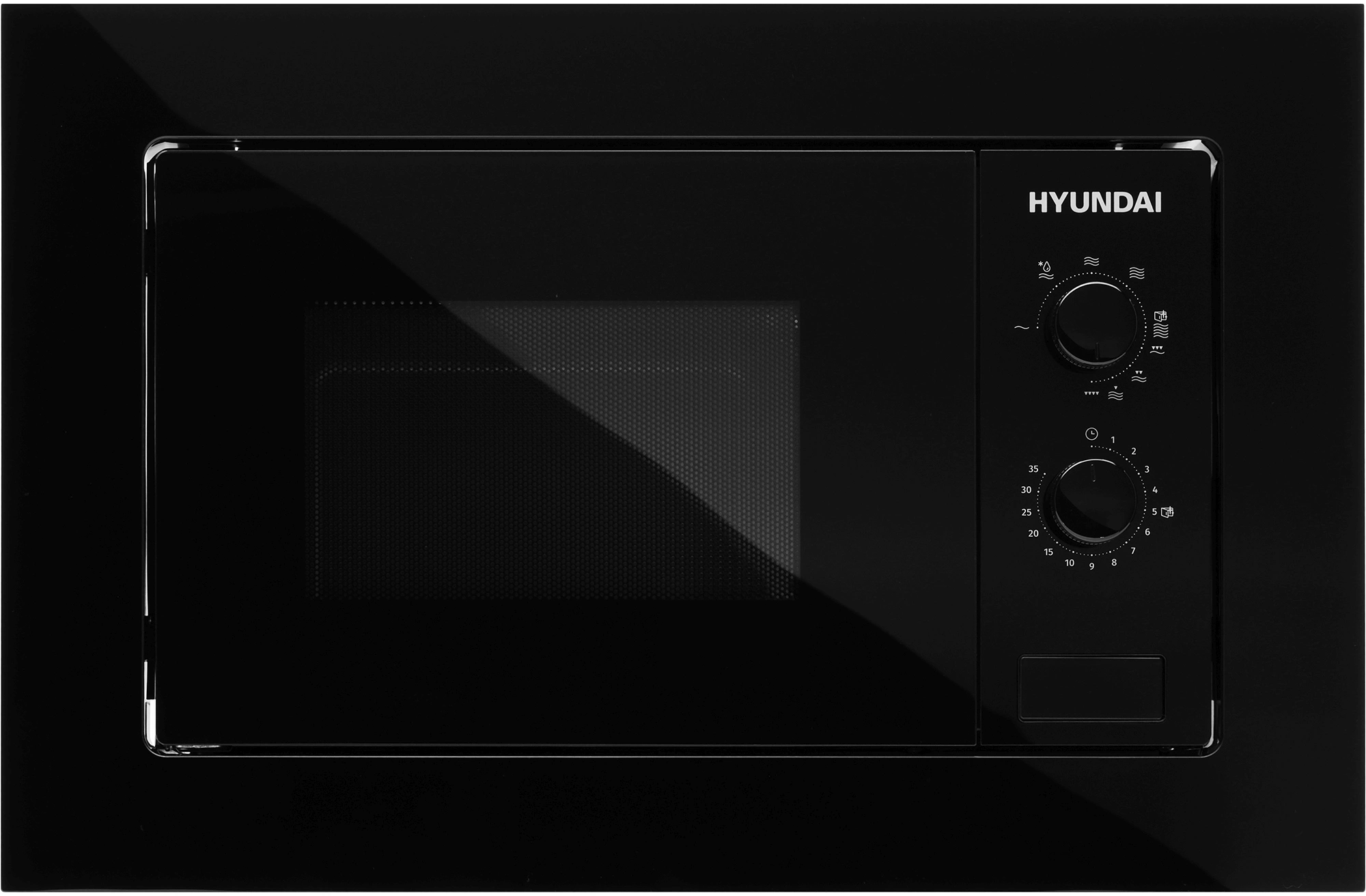 Микроволновая печь Hyundai HBW 2030 BG 20л. 800Вт черный (встраиваемая) Микроволновая печь Hyundai HBW 2030 BG 20л. 800Вт черный (встраиваемая)
