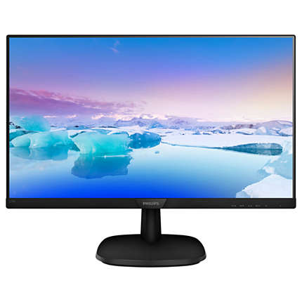 Монитор Philips 27" 273V7QJAB (00/01) черный IPS LED 16:9 HDMI M/M матовая 250cd 178гр/178гр 1920x1080 75Hz VGA DP FHD 4.37кг Монитор Philips 27" 273V7QJAB (00/01) черный IPS LED 16:9 HDMI M/M матовая 250cd 178гр/178гр 1920x1080 75Hz VGA DP FHD 4.37кг