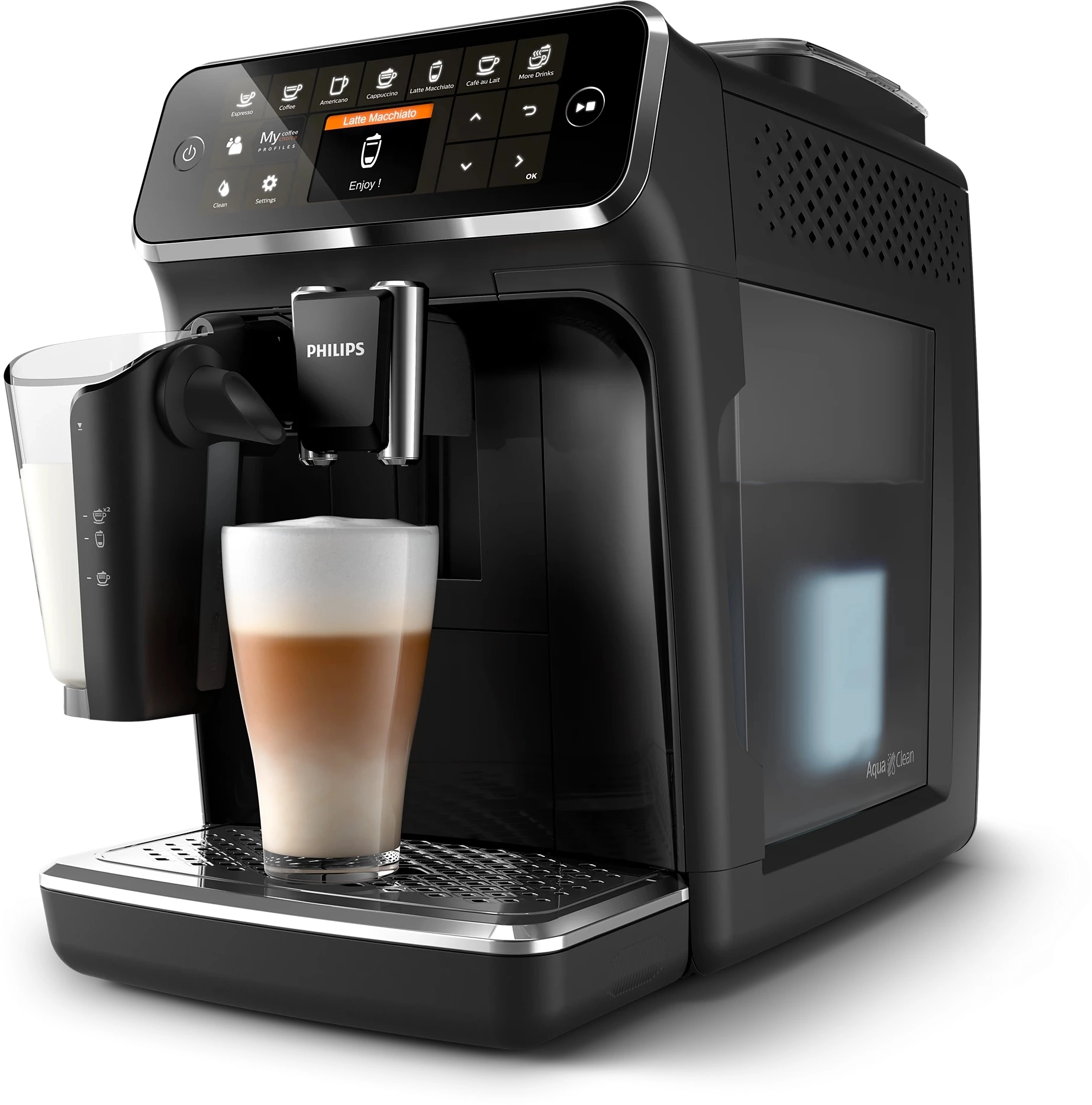 Кофемашина Philips EP4341/51 1500Вт черный/серебристый Кофемашина Philips EP4341/51 1500Вт черный/серебристый