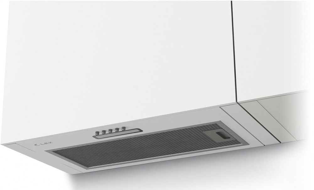 Вытяжка встраиваемая Lex GS Bloc LIGHT 600 белый управление: кнопочное (1 мотор) Вытяжка встраиваемая Lex GS Bloc LIGHT 600 белый управление: кнопочное (1 мотор)