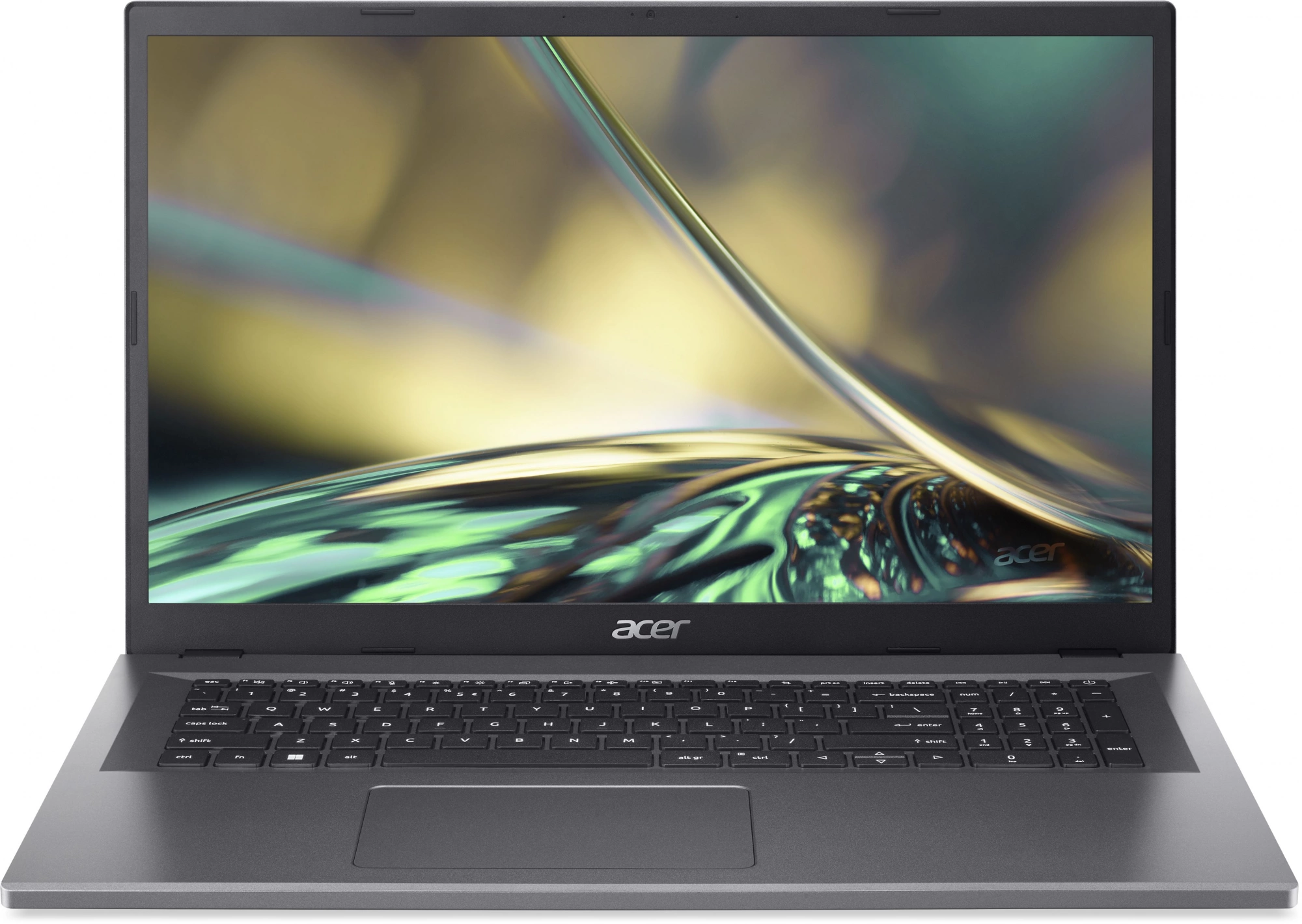 Ноутбук Acer Aspire 3 A317-55P-C3XL N100 8Gb SSD512Gb Intel UHD Graphics 17.3" IPS FHD (1920x1080) без ОС silver WiFi BT Cam (NX.KDKCD.00J)