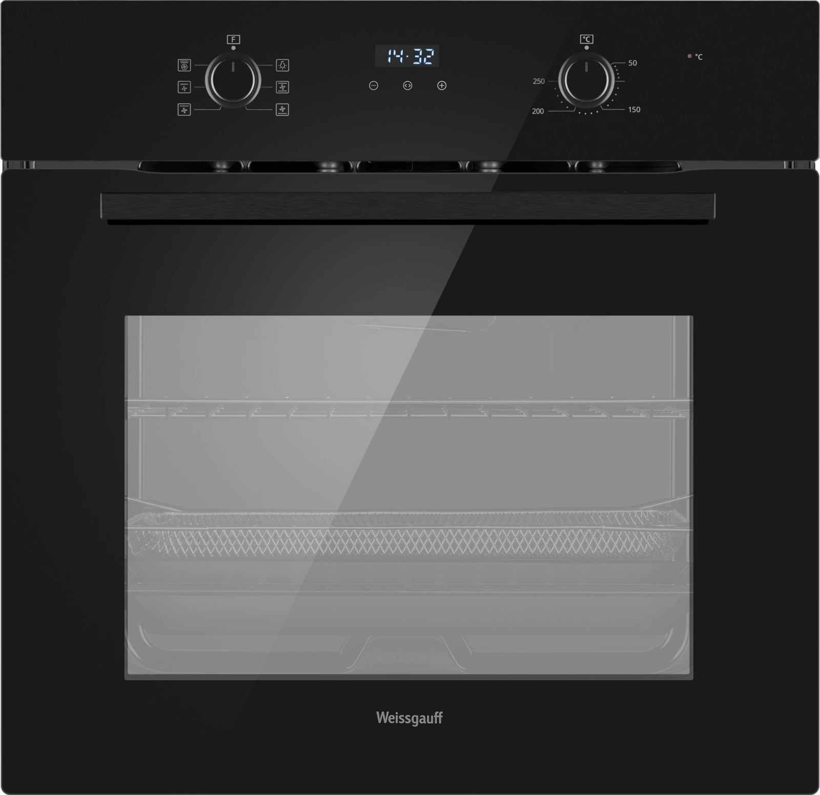 Духовой шкаф Электрический Weissgauff EOM 366 PDB черный Духовой шкаф Электрический Weissgauff EOM 366 PDB черный