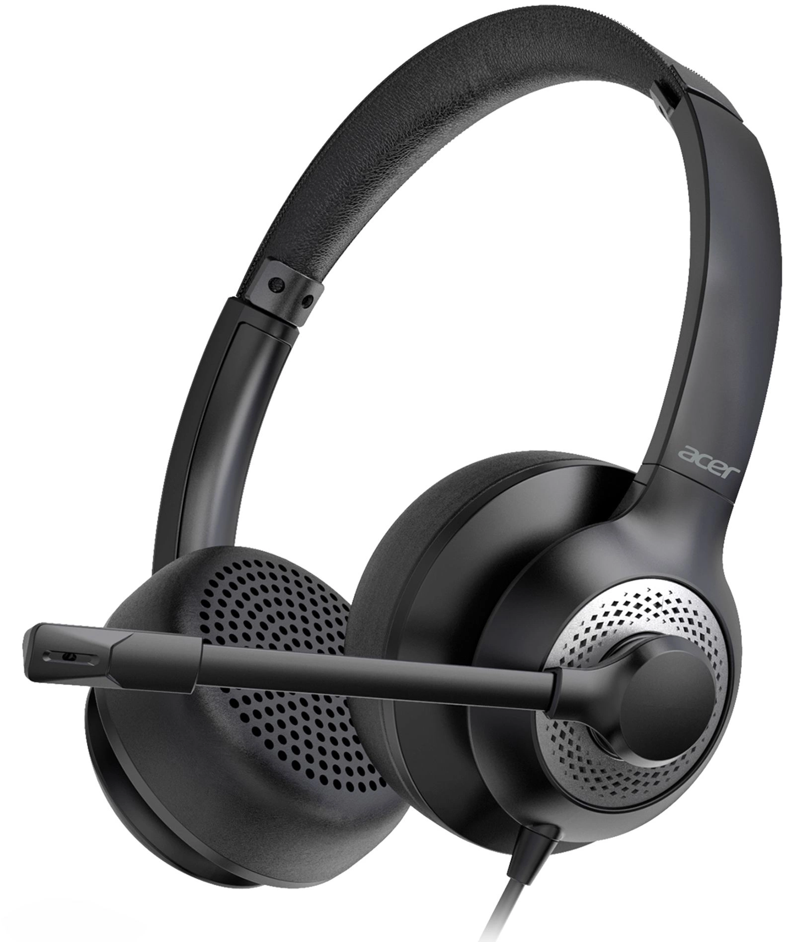 Наушники с микрофоном Acer OHW309 черный 2.8м накладные USB оголовье (ZL.HDSEE.004) Наушники с микрофоном Acer OHW309 черный 2.8м накладные USB оголовье (ZL.HDSEE.004)