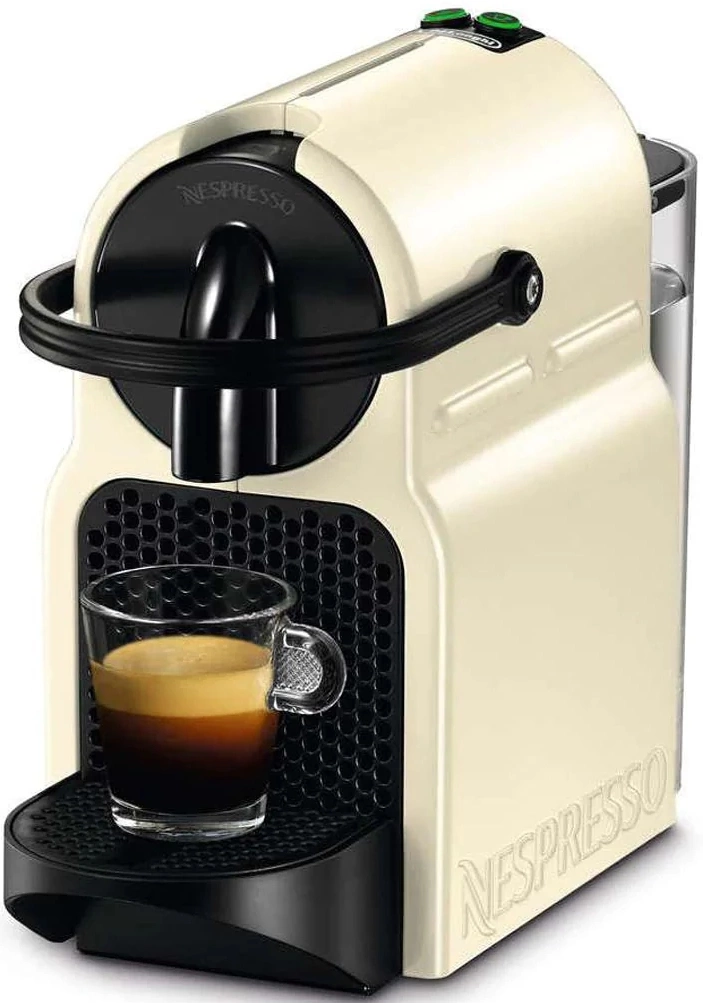Кофемашина Delonghi Nespresso EN80.CW 1260Вт бежевый/черный Кофемашина Delonghi Nespresso EN80.CW 1260Вт бежевый/черный