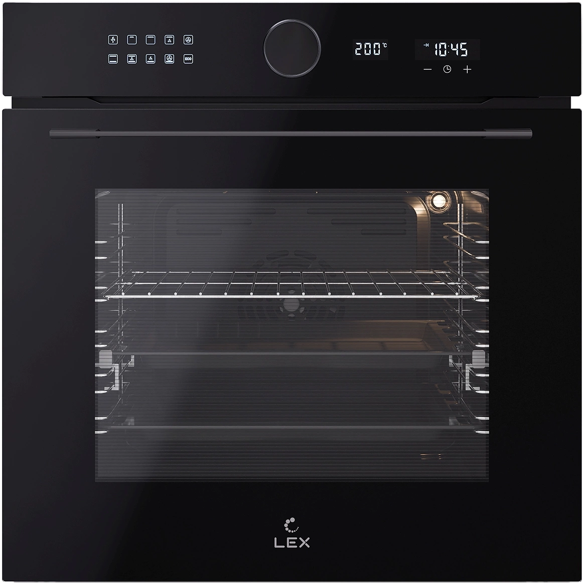 Духовой шкаф Электрический Lex EDM 1002 ONE BL черный