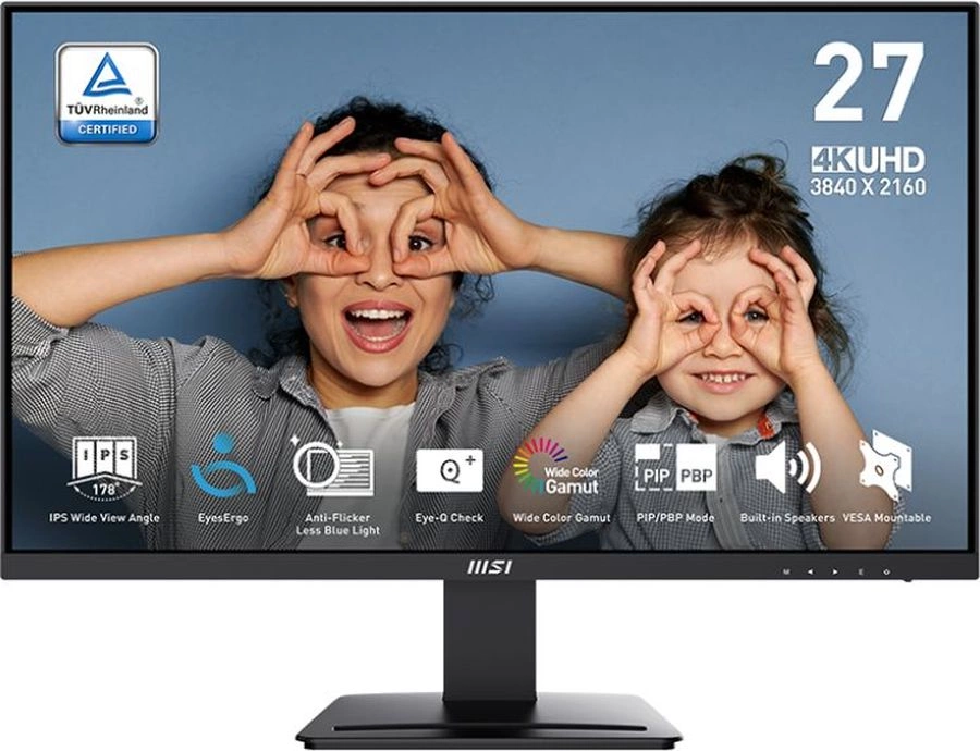 Монитор MSI 27" MP273U черный IPS LED 16:9 HDMI M/M матовая 300cd 178гр/178гр 3840x2160 60Hz DP 4K 3.95кг Монитор MSI 27" MP273U черный IPS LED 16:9 HDMI M/M матовая 300cd 178гр/178гр 3840x2160 60Hz DP 4K 3.95кг