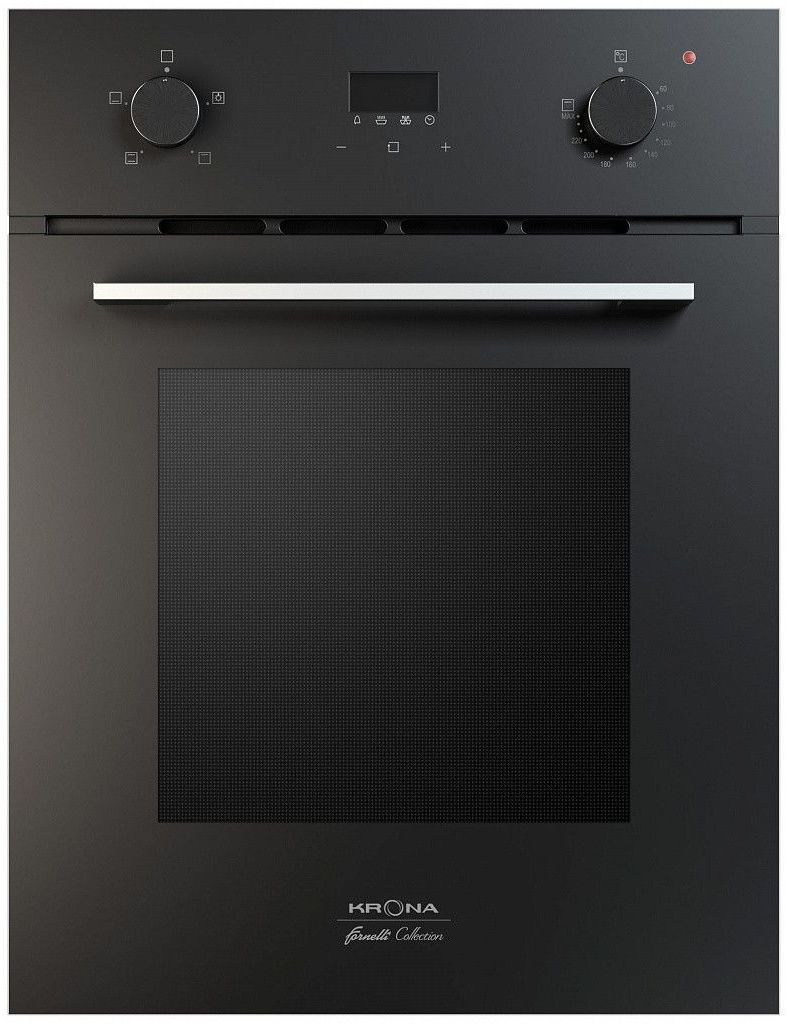 Духовой шкаф Электрический Krona MARMO 45 BL черный