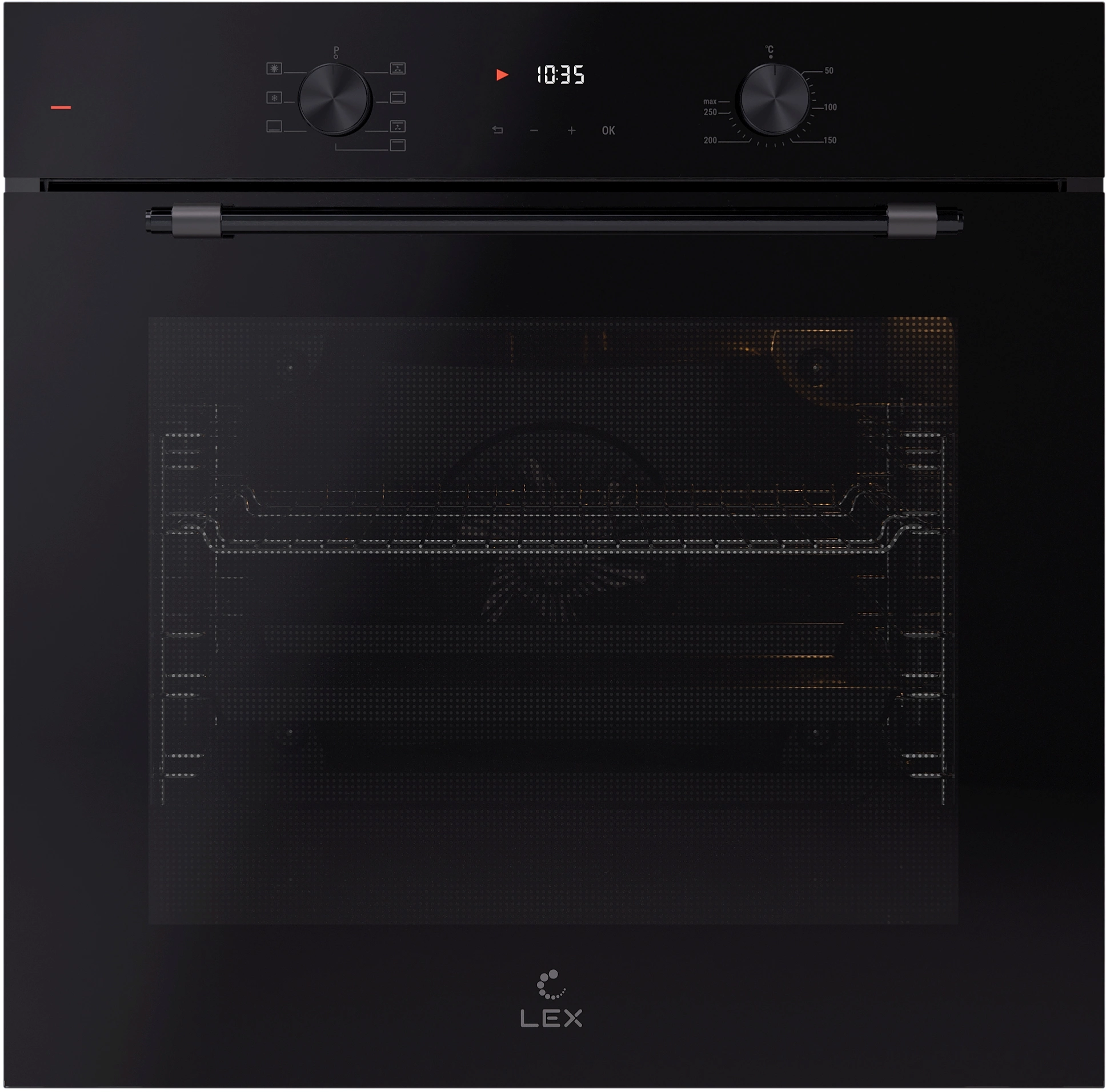 Духовой шкаф Электрический Lex EDP 671 BBL MAX черный Духовой шкаф Электрический Lex EDP 671 BBL MAX черный