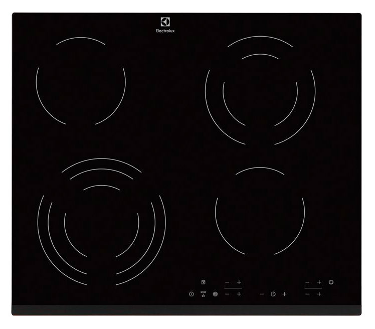 Варочная поверхность Electrolux EHF6343FOK черный Варочная поверхность Electrolux EHF6343FOK черный