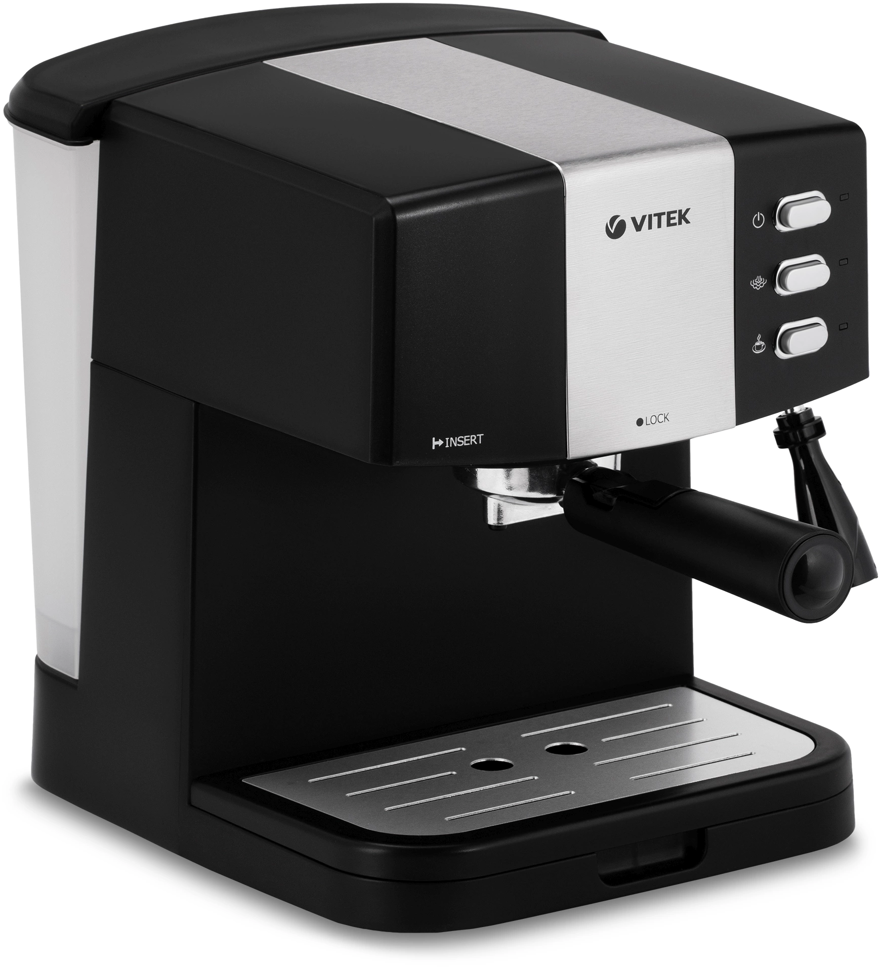 Кофеварка рожковая Vitek VT-1523 850Вт черный Кофеварка рожковая Vitek VT-1523 850Вт черный