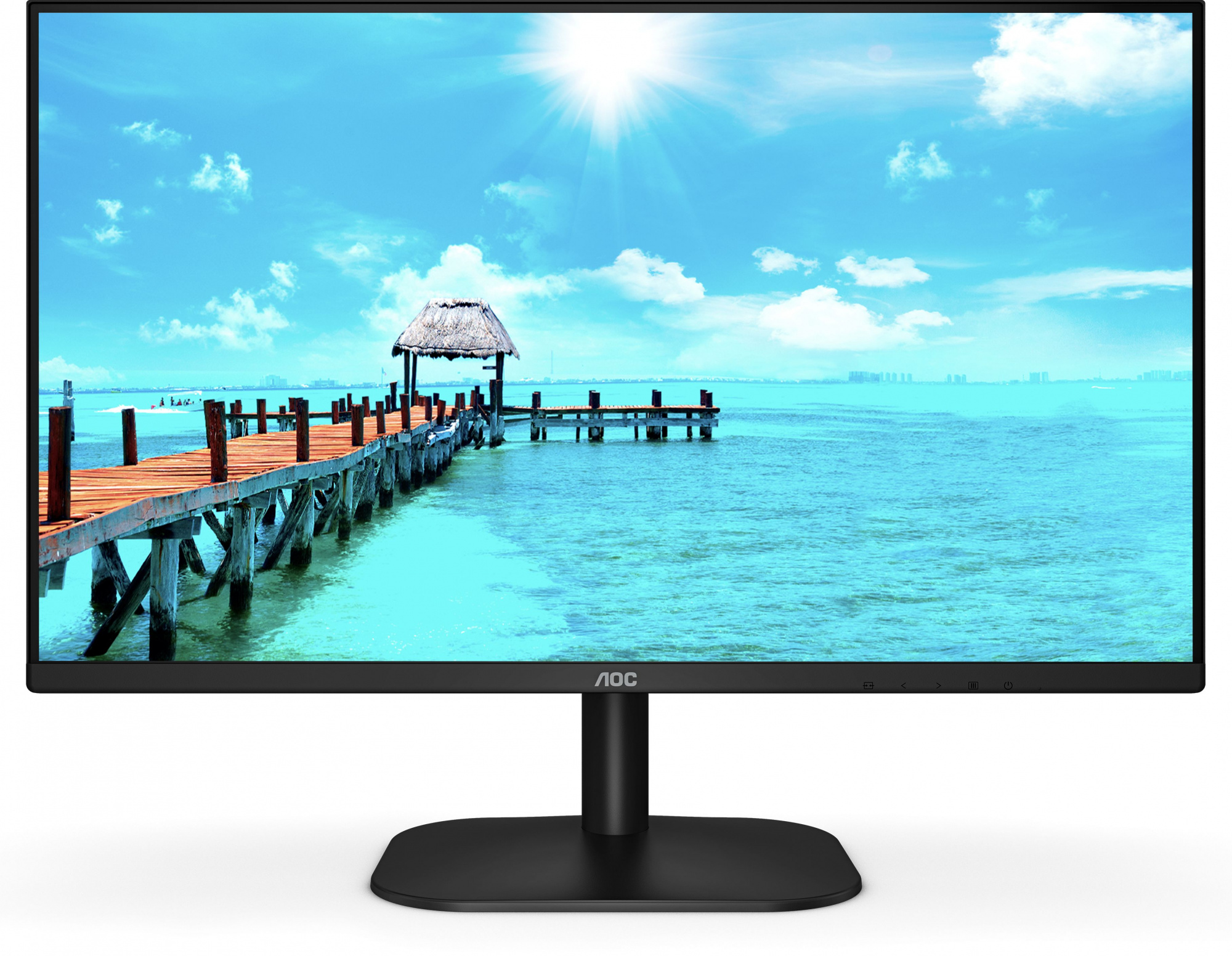 Монитор AOC 27" Value Line 27B2AM черный VA LED 16:9 HDMI M/M матовая 250cd 178гр/178гр 1920x1080 75Hz VGA FHD 3.6кг Монитор AOC 27" Value Line 27B2AM черный VA LED 16:9 HDMI M/M матовая 250cd 178гр/178гр 1920x1080 75Hz VGA FHD 3.6кг