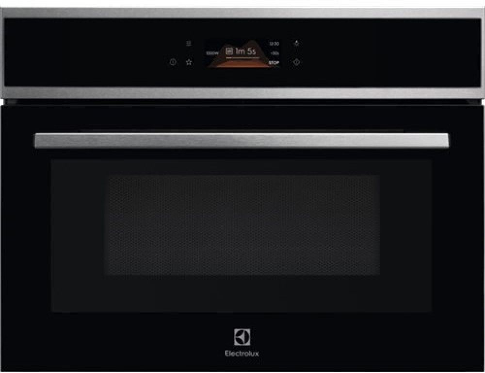 Микроволновая печь Electrolux EVM8E08X 42л. 1000Вт черный/серебристый (встраиваемая) Микроволновая печь Electrolux EVM8E08X 42л. 1000Вт черный/серебристый (встраиваемая)