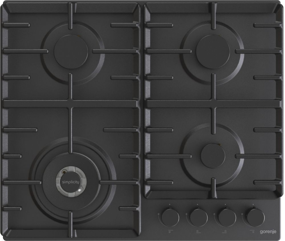 Газовая варочная поверхность Gorenje GW642SYB черный Газовая варочная поверхность Gorenje GW642SYB черный