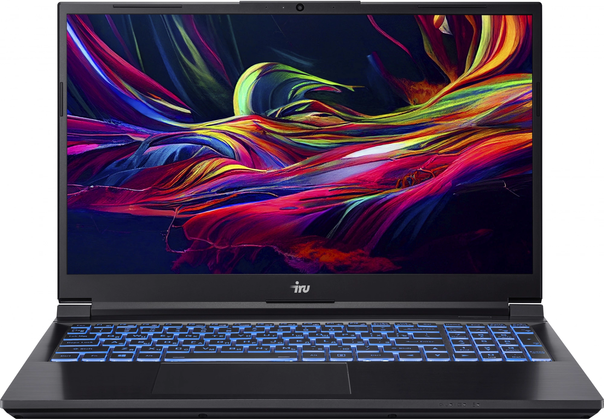Ноутбук IRU Калибр 15ALC Core i5 12500H 32Gb SSD512Gb NVIDIA GeForce RTX 3050 4Gb 15.6" IPS FHD (1920x1080) без ОС black WiFi BT Cam 3465mAh (1993718)