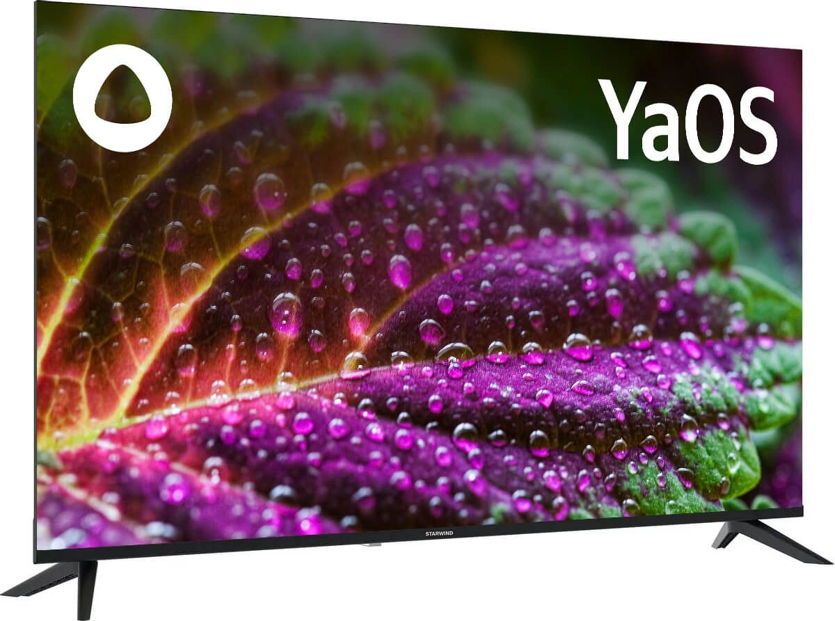 Телевизор LED Starwind 50" SW-LED50UG403 Яндекс.ТВ Frameless черный 4K Ultra HD 60Hz DVB-T DVB-T2 DVB-C DVB-S DVB-S2 USB WiFi Smart TV Телевизор LED Starwind 50" SW-LED50UG403 Яндекс.ТВ Frameless черный 4K Ultra HD 60Hz DVB-T DVB-T2 DVB-C DVB-S DVB-S2 USB WiFi Smart TV