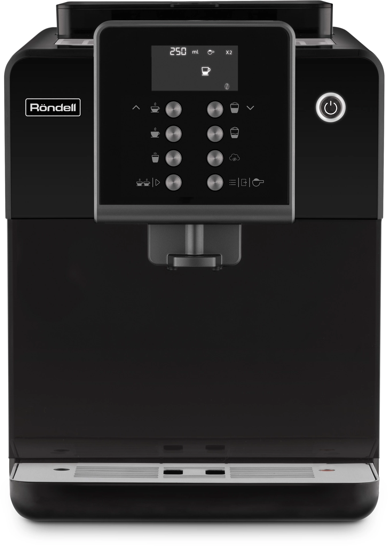 Кофемашина Rondell RDE-1107 1350Вт черный/серебристый Кофемашина Rondell RDE-1107 1350Вт черный/серебристый