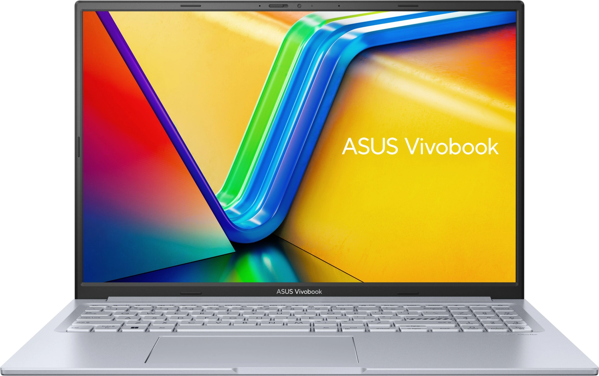 Ноутбук Asus VivoBook 16X K3605VC-RP370 Core i5 13420H 16Gb SSD512Gb NVIDIA GeForce RTX 3050 4Gb 16" IPS WUXGA (1920x1200) без ОС silver WiFi BT Cam (90NB11D2-M00FL0)