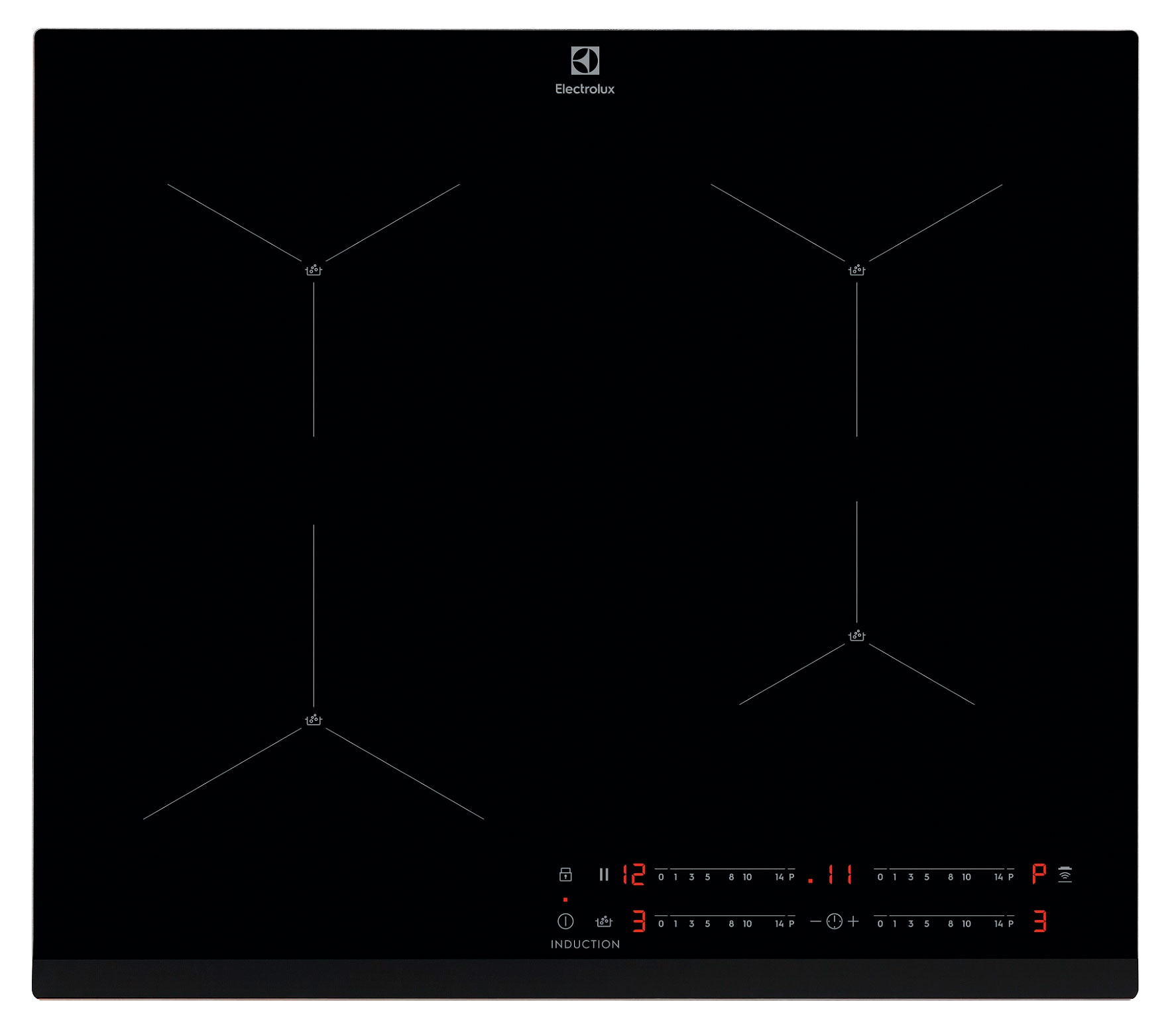 Индукционная варочная поверхность Electrolux EIS62443 черный Индукционная варочная поверхность Electrolux EIS62443 черный