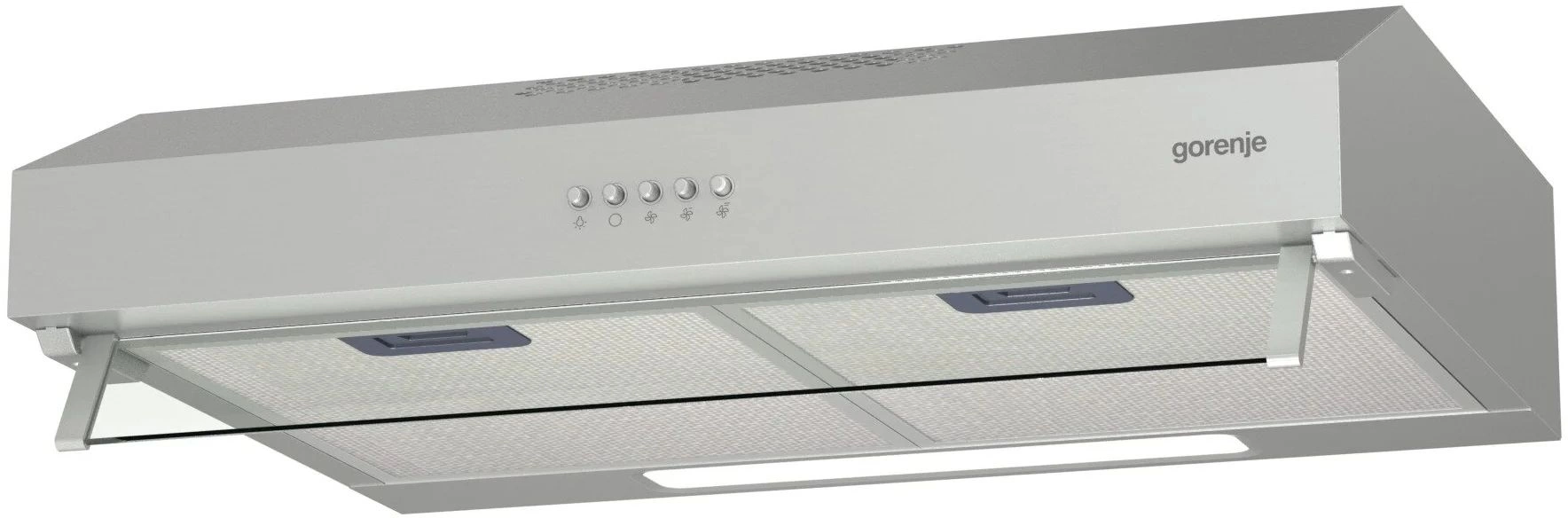 Вытяжка козырьковая Gorenje WHU529EX/M нержавеющая сталь управление: кнопочное (1 мотор) Вытяжка козырьковая Gorenje WHU529EX/M нержавеющая сталь управление: кнопочное (1 мотор)