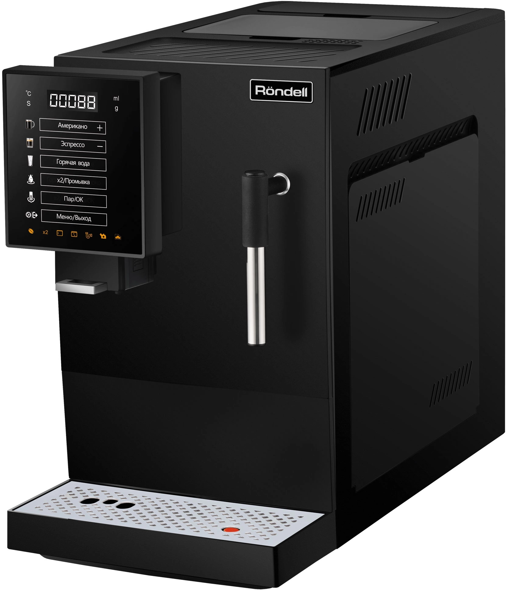 Кофемашина Rondell RDE-1117 1350Вт черный Кофемашина Rondell RDE-1117 1350Вт черный