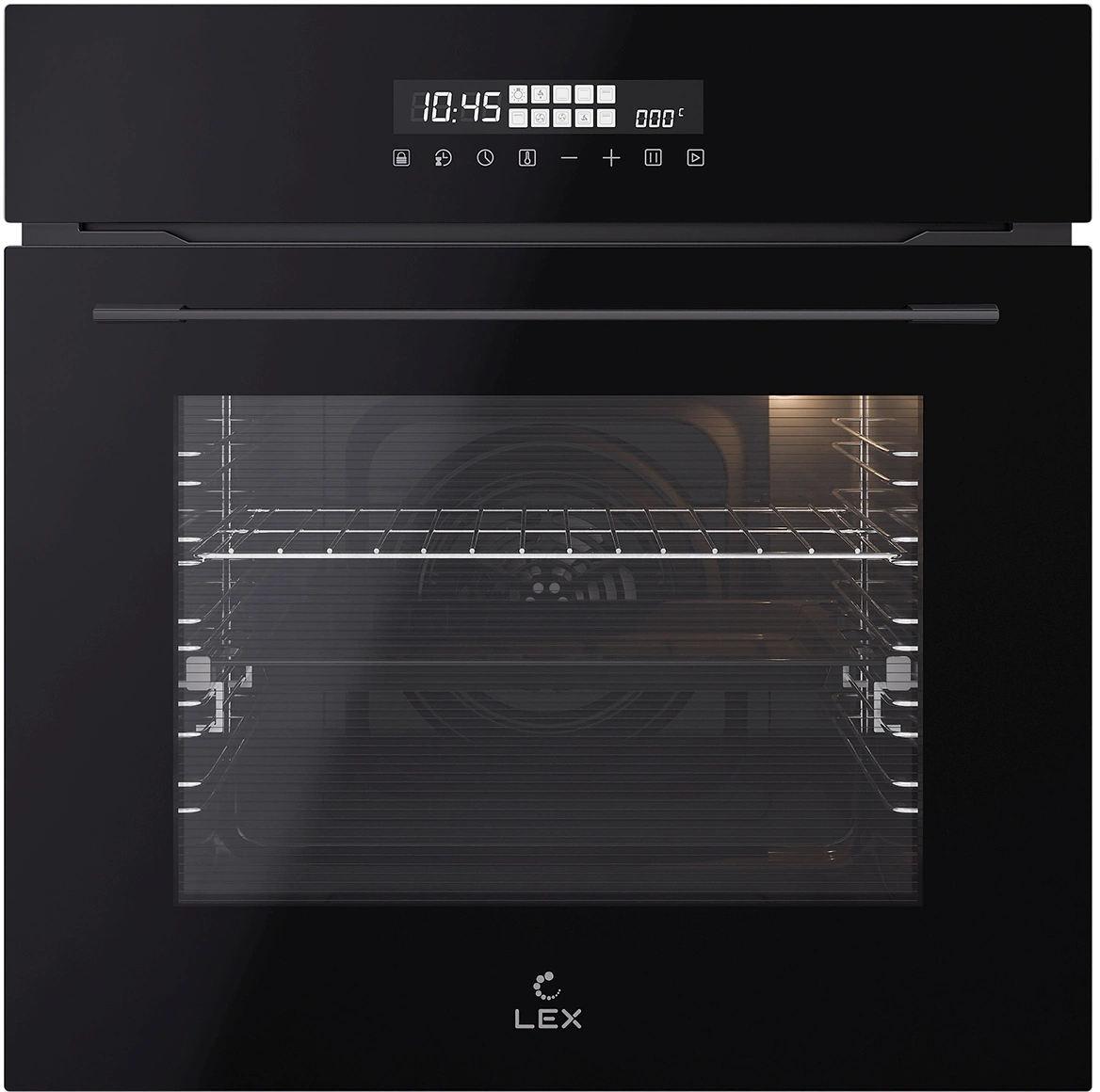 Духовой шкаф Электрический Lex EDS 1000 BBL черный