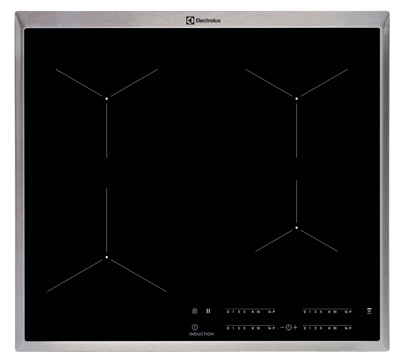 Индукционная варочная поверхность Electrolux EIT60443X черный Индукционная варочная поверхность Electrolux EIT60443X черный
