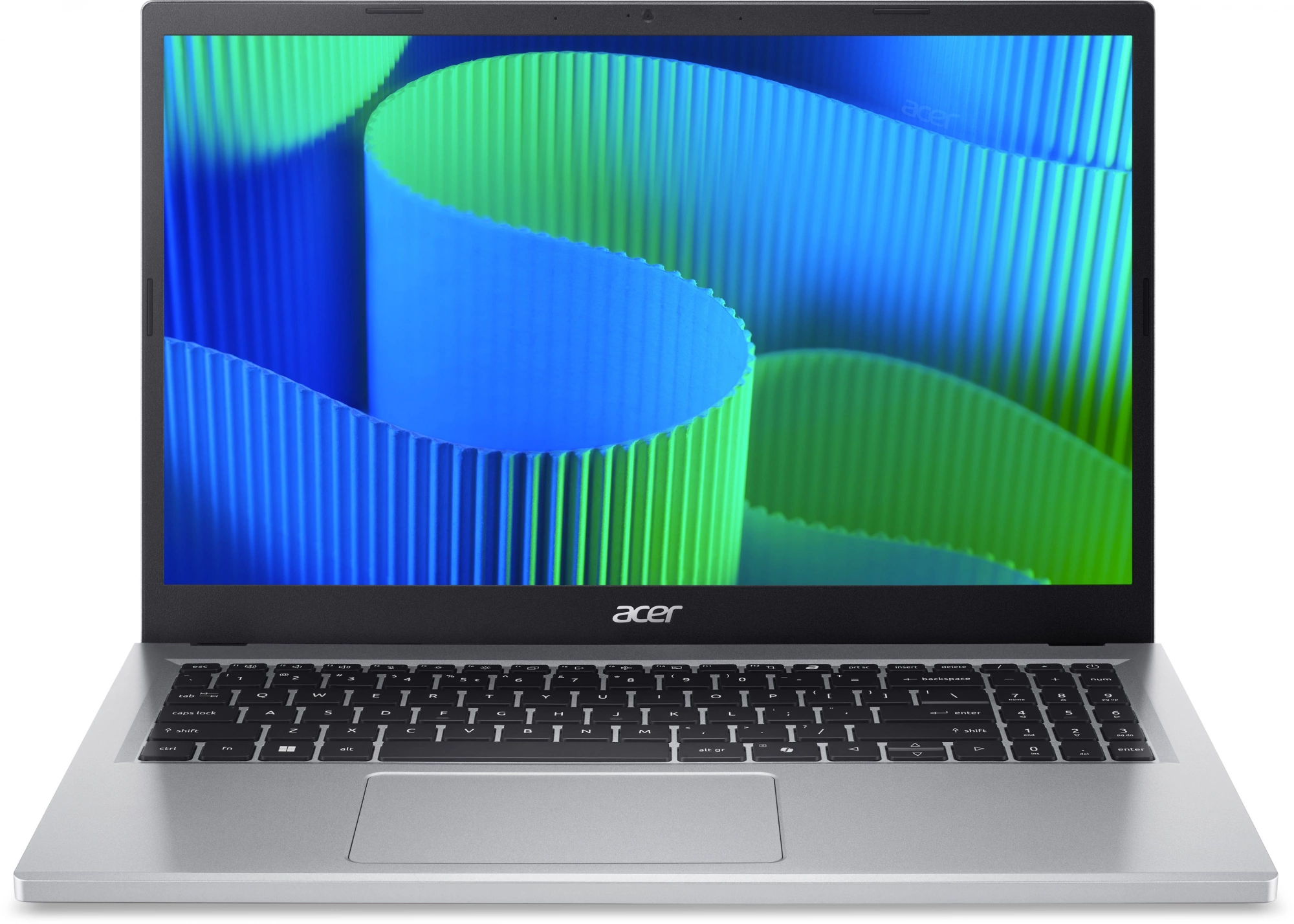 Ноутбук Acer Extensa 15 EX215-34-P16A N-series N200 16Gb SSD256Gb Intel UHD Graphics 15.6" IPS FHD (1920x1080) без ОС silver WiFi BT Cam (NX.EHTCD.009)