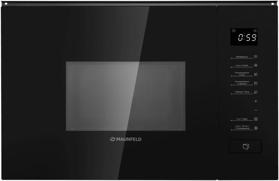 Микроволновая печь Maunfeld MBMO820SGB09 1270Вт черный (встраиваемая) Микроволновая печь Maunfeld MBMO820SGB09 1270Вт черный (встраиваемая)
