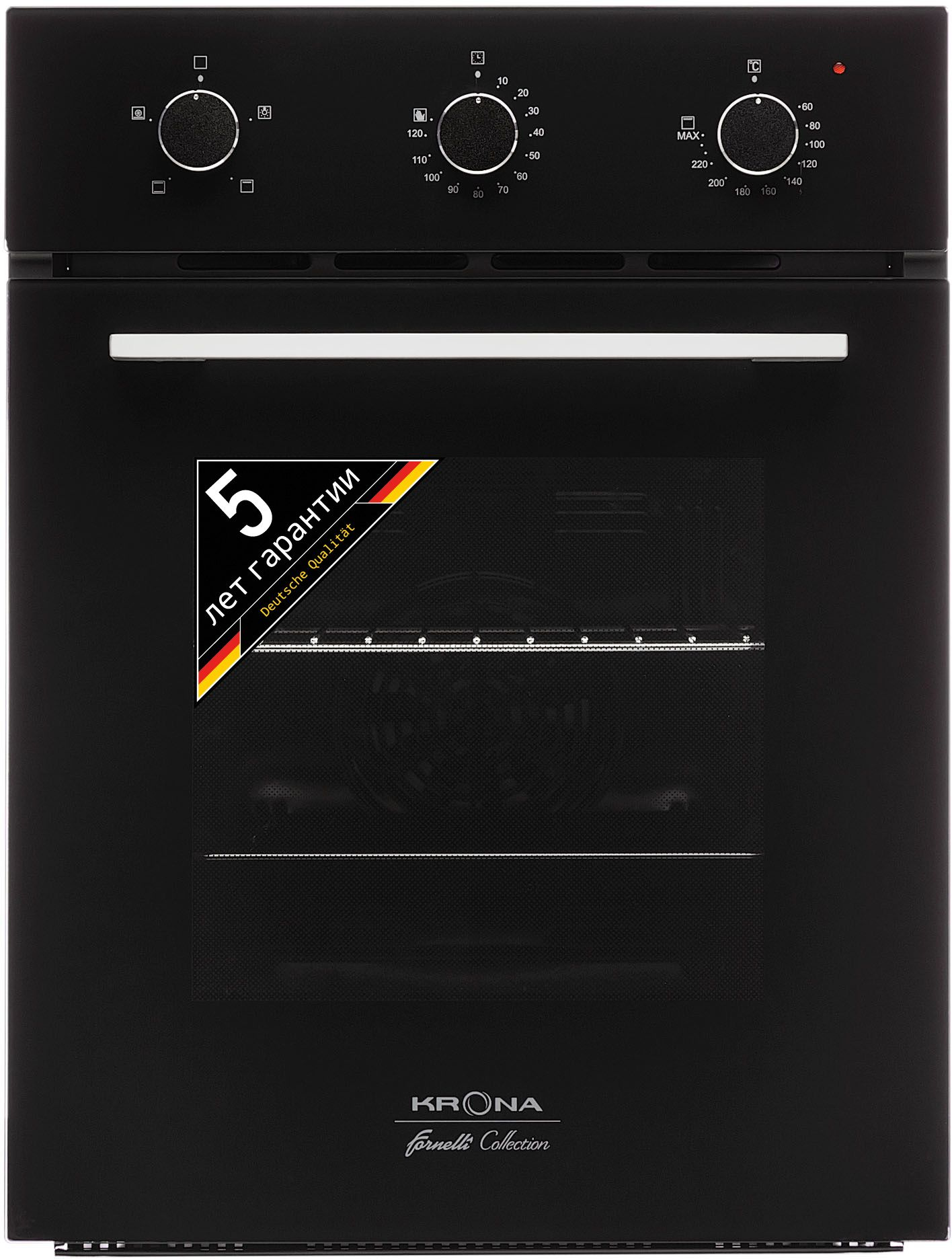 Духовой шкаф Электрический Krona BREVE 45 черный