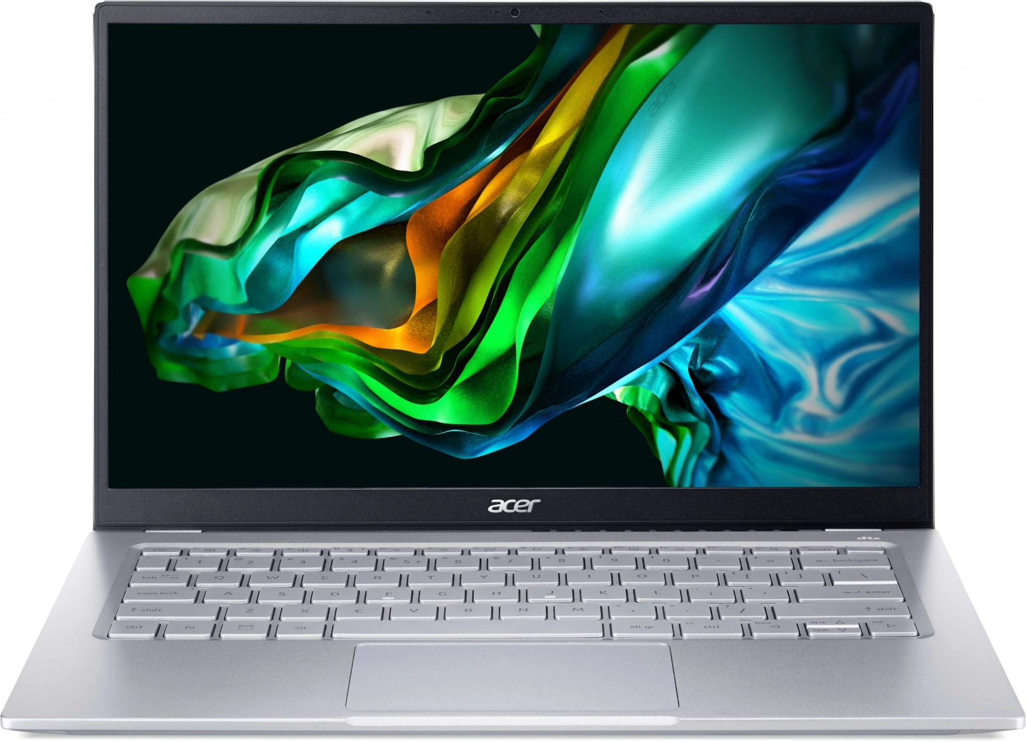 Ноутбук Acer Swift Go 14 SFG14-41-R466 Ryzen 5 7530U 8Gb SSD512Gb AMD Radeon Graphics 14" IPS FHD (1920x1080) Windows 11 Home silver WiFi BT Cam (NX.KG3CD.001)