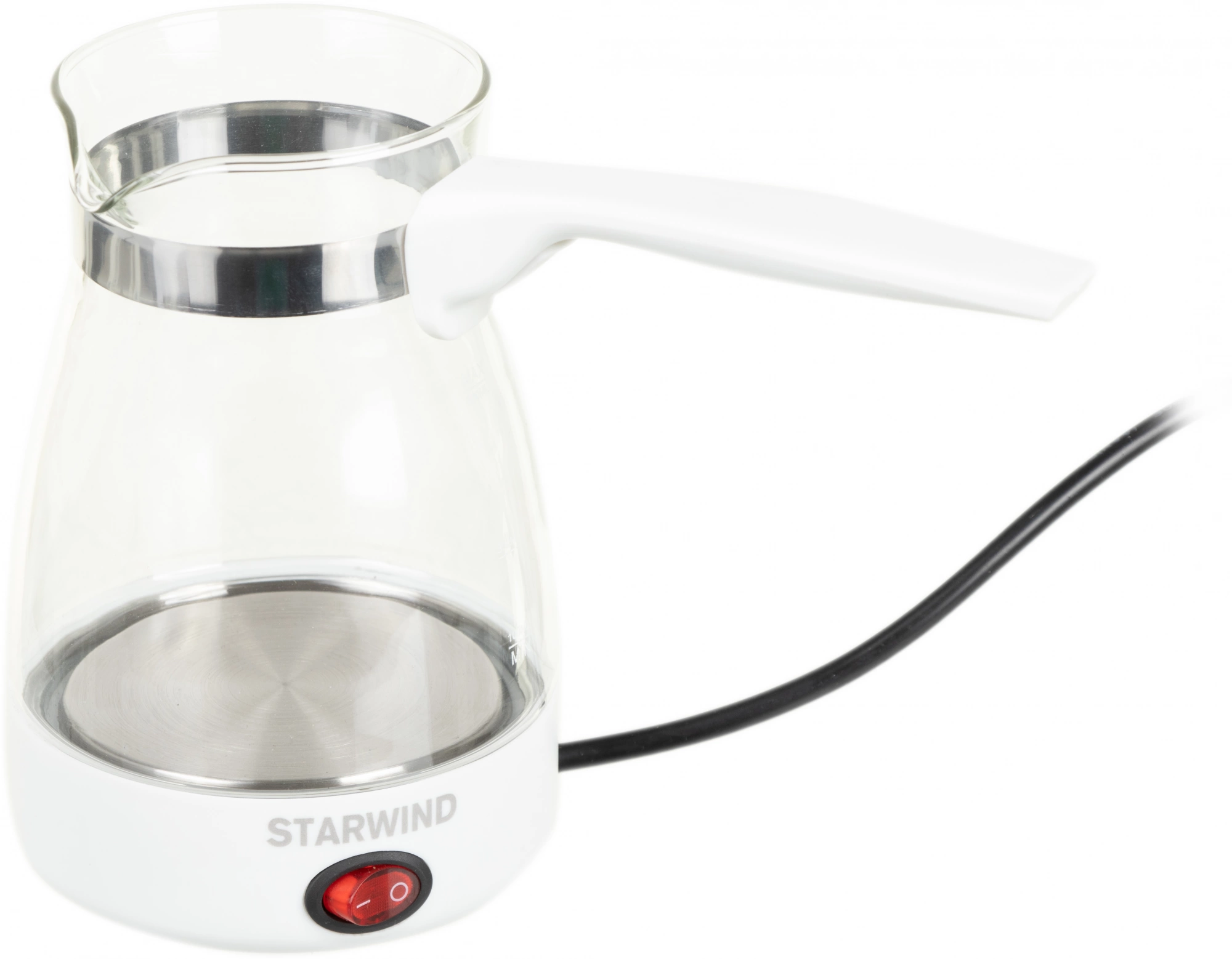 Кофеварка Электрическая турка Starwind STG6050 600Вт белый Кофеварка Электрическая турка Starwind STG6050 600Вт белый