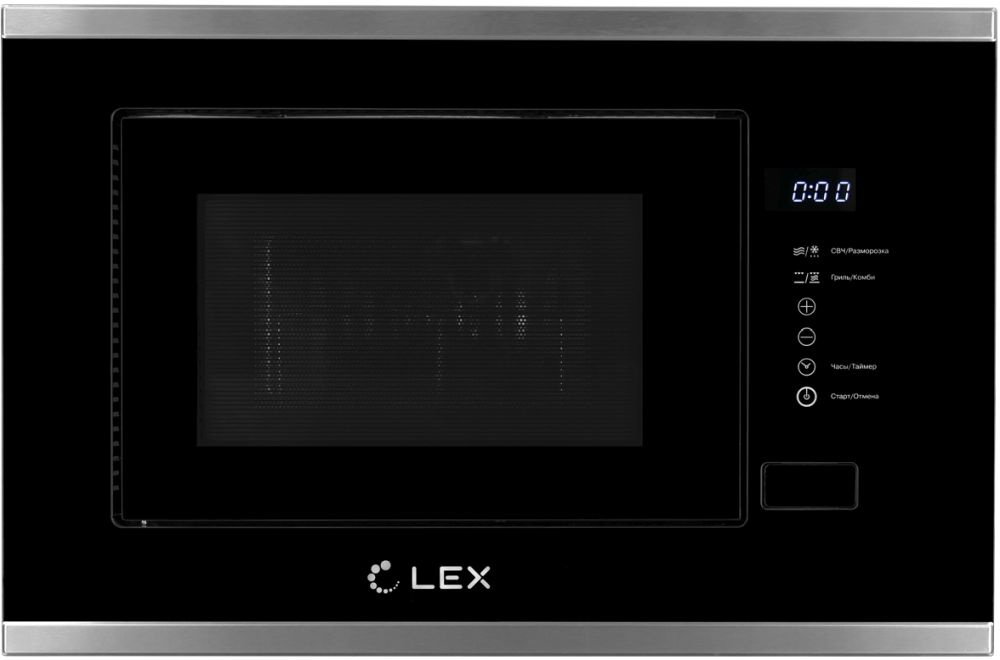 Микроволновая печь Lex Bimo 20.01 INOX 20л. 700Вт нержавеющая сталь/черный (встраиваемая) Микроволновая печь Lex Bimo 20.01 INOX 20л. 700Вт нержавеющая сталь/черный (встраиваемая)