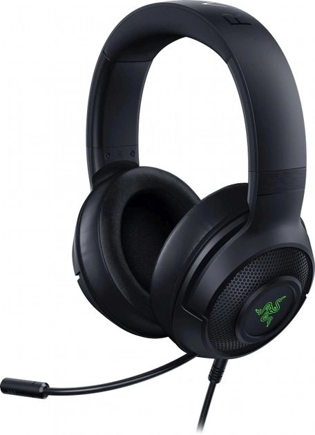 Наушники с микрофоном Razer Kraken V3 X черный 1.8м мониторные оголовье (RZ04-03750300-R3M1) Наушники с микрофоном Razer Kraken V3 X черный 1.8м мониторные оголовье (RZ04-03750300-R3M1)