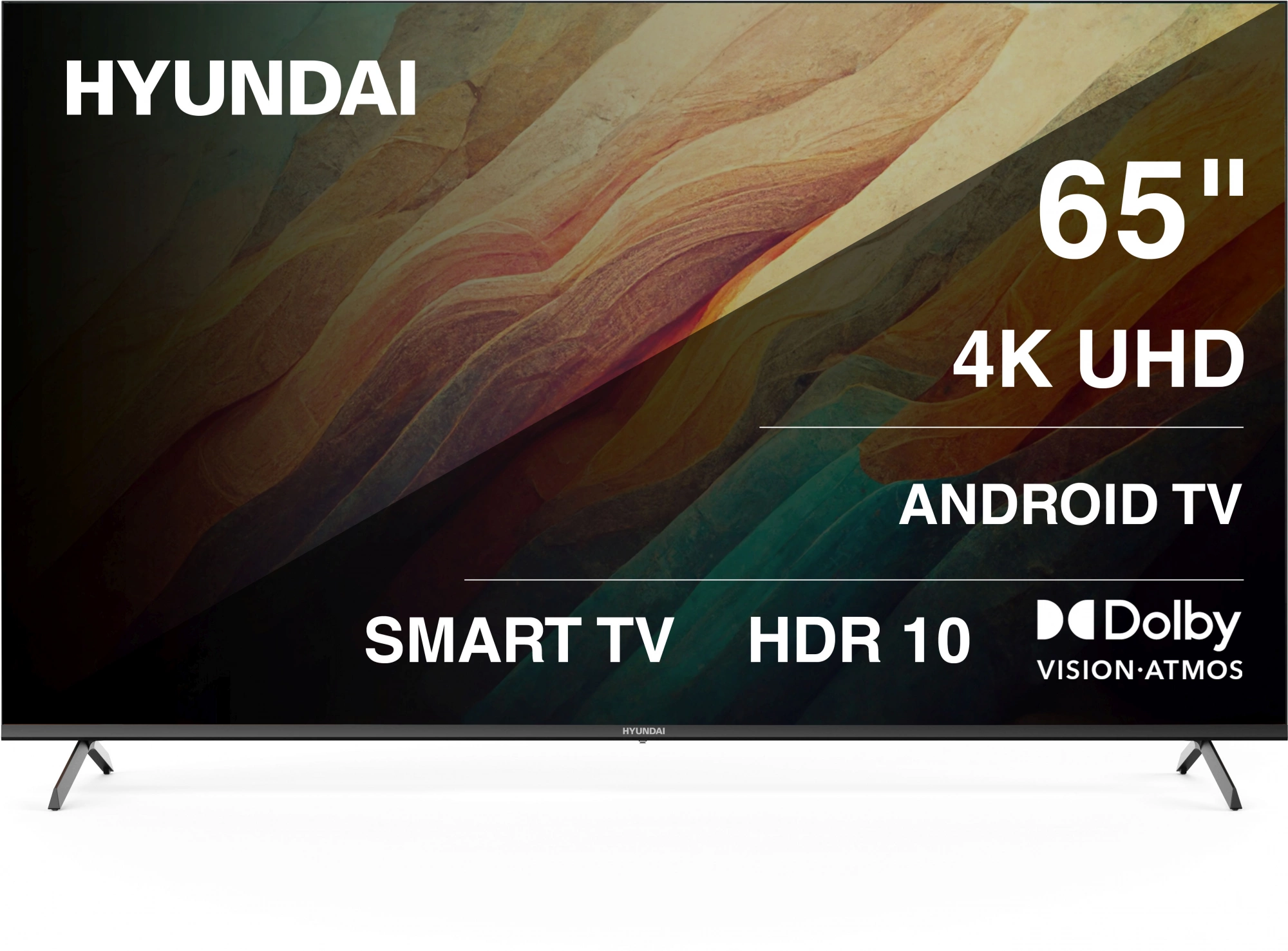 Телевизор LED Hyundai 65" H-LED65BU7009 Android TV Frameless Metal черный/черный 4K Ultra HD 60Hz DVB-T DVB-T2 DVB-C DVB-S DVB-S2 USB WiFi Smart TV Телевизор LED Hyundai 65" H-LED65BU7009 Android TV Frameless Metal черный/черный 4K Ultra HD 60Hz DVB-T DVB-T2 DVB-C DVB-S DVB-S2 USB WiFi Smart TV