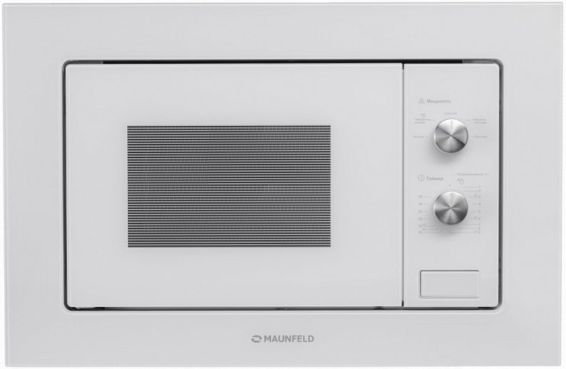 Микроволновая печь Maunfeld MBMO.20.1PGW 20л. 800Вт белый (встраиваемая) Микроволновая печь Maunfeld MBMO.20.1PGW 20л. 800Вт белый (встраиваемая)