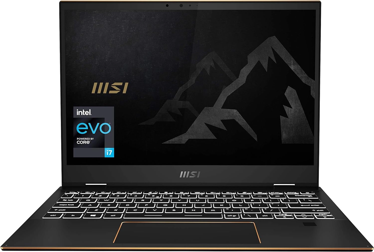 Ноутбук MSI Summit E13 Flip Evo A13MT-265AU Core i7 1360P 16Gb SSD1Tb Intel Iris Xe graphics 13.4" IPS Touch FHD+ (1920x1200) Windows 11 Home Multi Language black WiFi BT Cam (9S7-13P311-265)