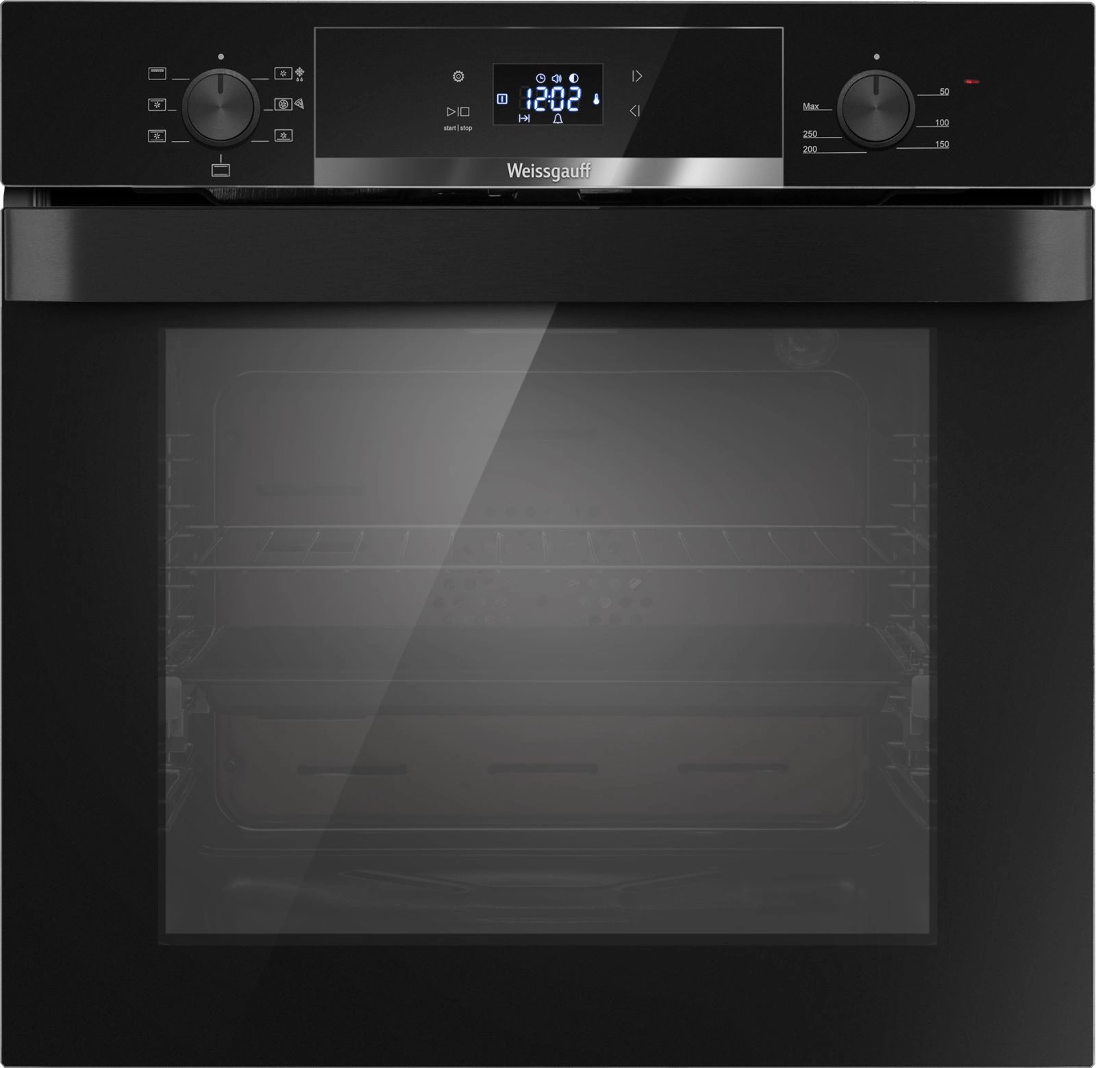 Духовой шкаф Электрический Weissgauff EOV 776 PDB черный Духовой шкаф Электрический Weissgauff EOV 776 PDB черный