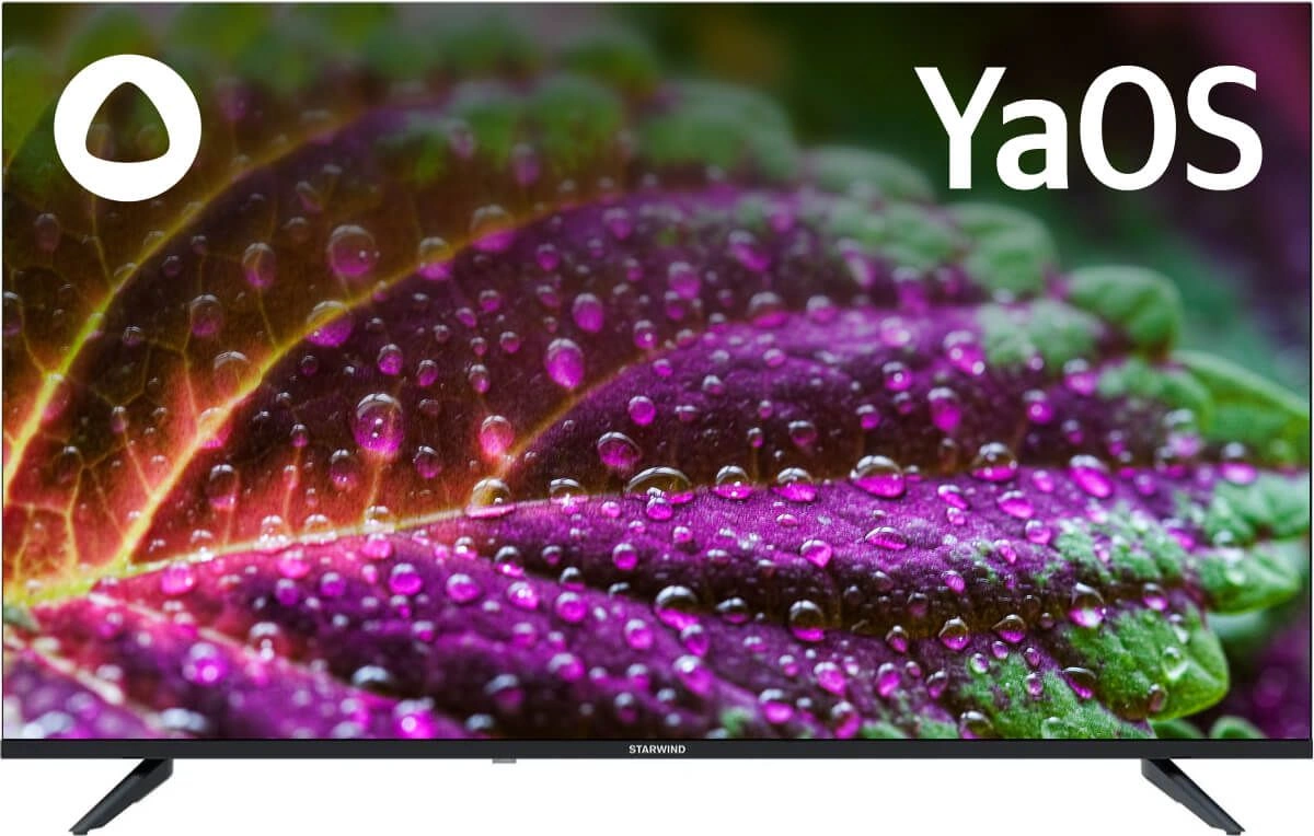 Телевизор LED Starwind 43" SW-LED43UG403 Яндекс.ТВ Frameless черный 4K Ultra HD 60Hz DVB-T DVB-T2 DVB-C DVB-S DVB-S2 USB WiFi Smart TV Телевизор LED Starwind 43" SW-LED43UG403 Яндекс.ТВ Frameless черный 4K Ultra HD 60Hz DVB-T DVB-T2 DVB-C DVB-S DVB-S2 USB WiFi Smart TV