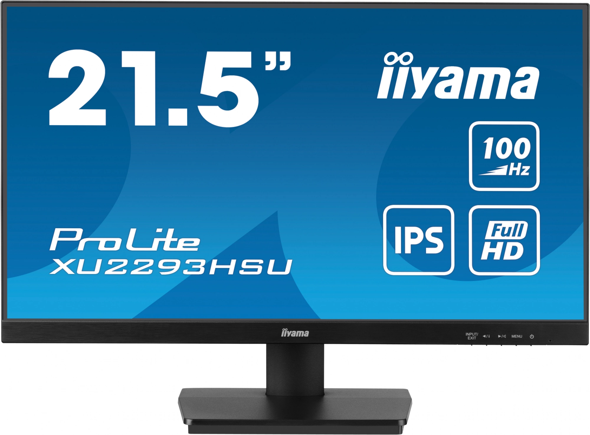 Монитор Iiyama 21.5" ProLite XU2293HSU-B7 черный IPS LED 16:9 HDMI M/M матовая 300cd 178гр/178гр 1920x1080 100Hz DP FHD USB 2.6кг