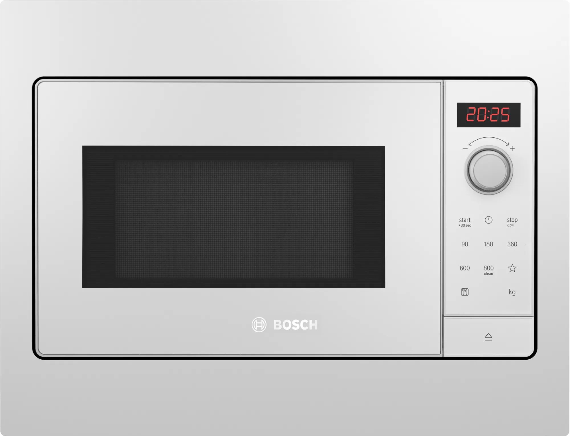 Микроволновая печь Bosch BFL523MW3 20л. 800Вт белый (встраиваемая) Микроволновая печь Bosch BFL523MW3 20л. 800Вт белый (встраиваемая)