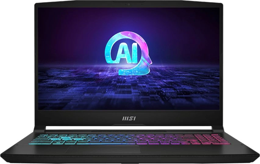 Ноутбук MSI Katana A15 B8VF-448US Ryzen 7 8845HS 32Gb SSD1Tb NVIDIA GeForce RTX4060 8Gb 15.6" IPS FHD (1920x1080) Windows 11 Home black WiFi BT Cam (9S7-158N31-448)