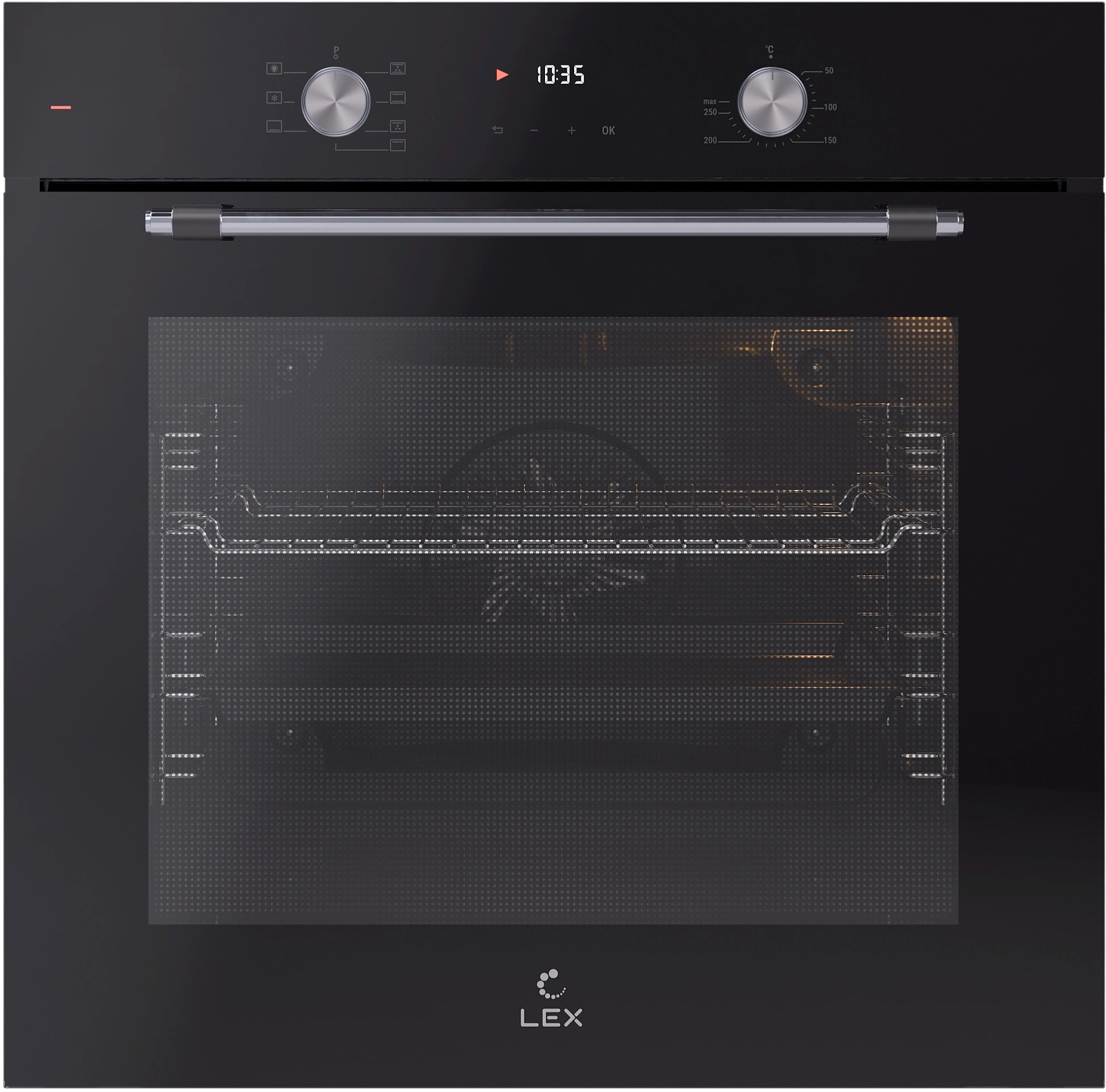 Духовой шкаф Электрический Lex EDP 671 BL MAX черный Духовой шкаф Электрический Lex EDP 671 BL MAX черный