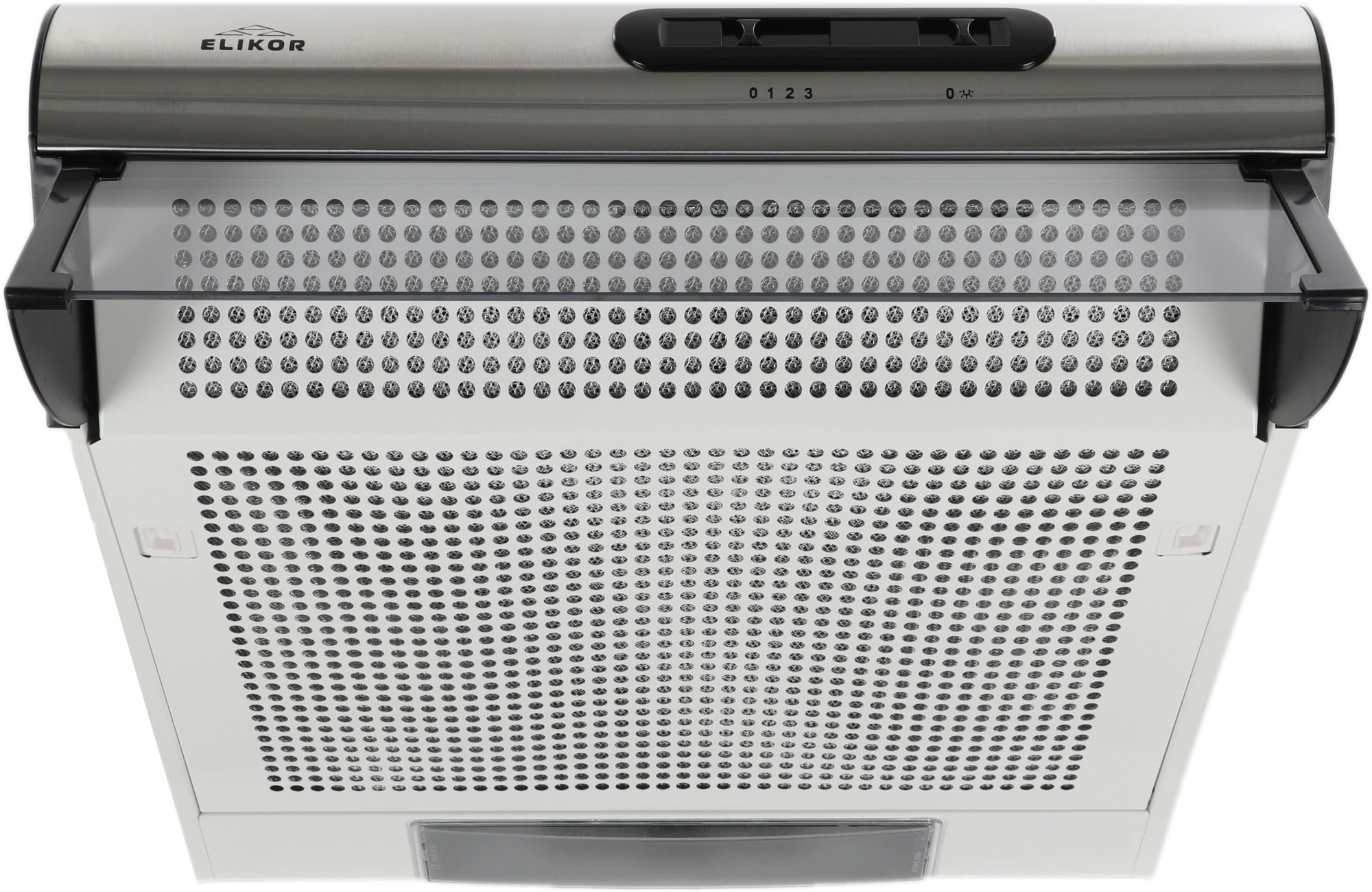 Вытяжка козырьковая Elikor Europa 50П-290-П3Л белый управление: ползунковое (1 мотор)