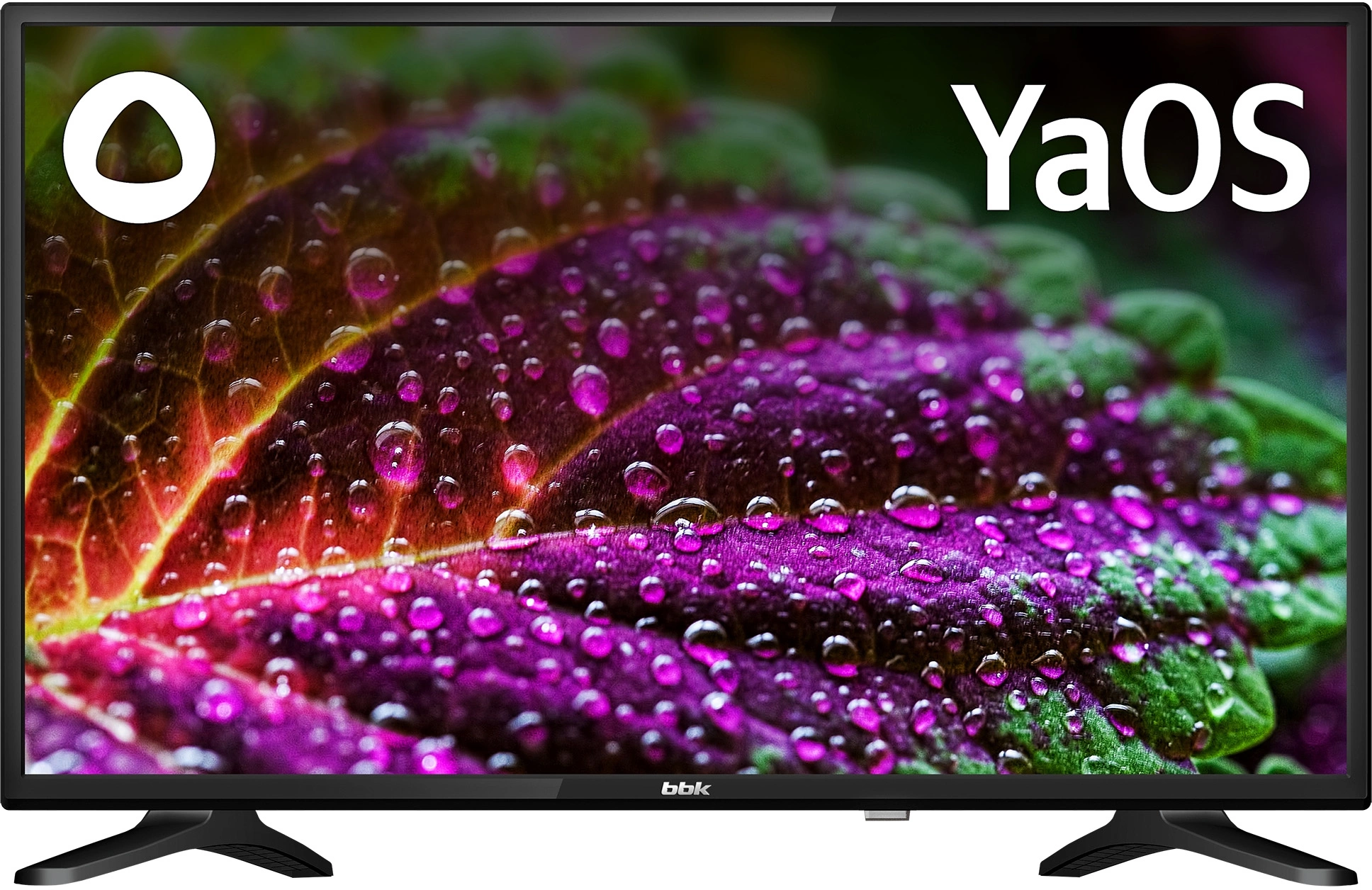 Телевизор LED BBK 31.5" 32LEX-7218/TS2C (B) Яндекс.ТВ черный HD 60Hz DVB-T2 DVB-C DVB-S2 USB WiFi Smart TV