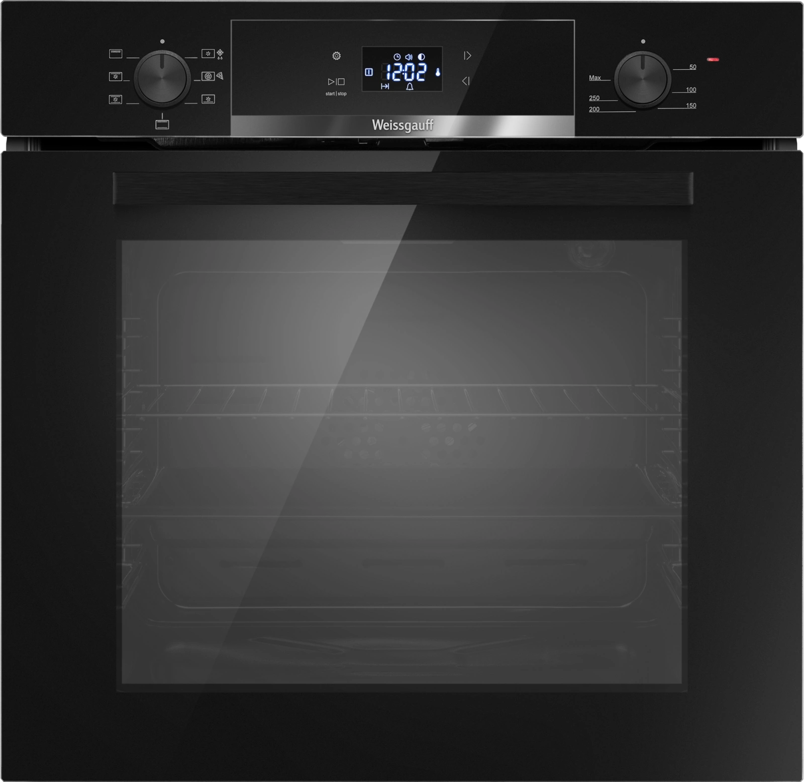 Духовой шкаф Электрический Weissgauff EOV 29 PDB Black Edition черный