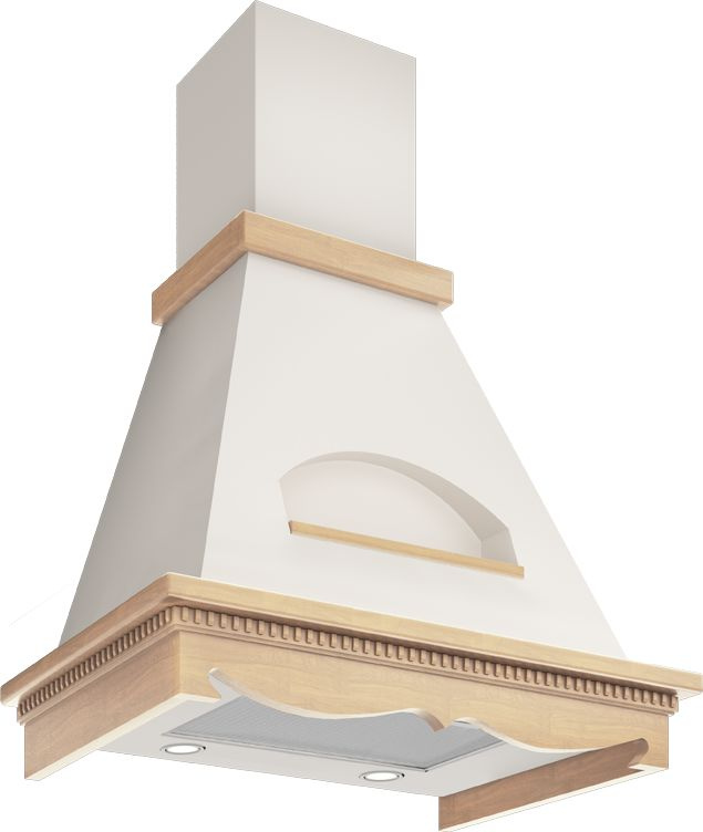 Вытяжка каминная Elikor Бельведер 90П-650-П3Д бежевый/дуб неокрашенный управление: ползунковое (1 мотор) Вытяжка каминная Elikor Бельведер 90П-650-П3Д бежевый/дуб неокрашенный управление: ползунковое (1 мотор)