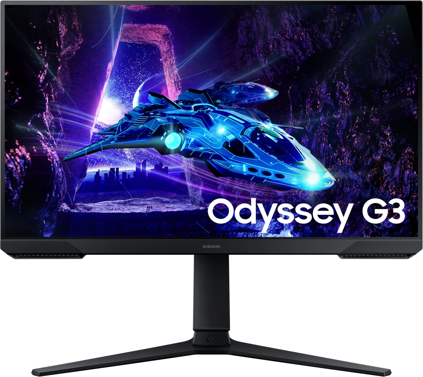 Монитор Samsung 24" Odyssey G3 S24DG300EIXCI черный VA LED 16:9 HDMI матовая HAS Piv 250cd 178гр/178гр 1920x1080 180Hz FreeSync DP FHD 3.9кг Монитор Samsung 24" Odyssey G3 S24DG300EIXCI черный VA LED 16:9 HDMI матовая HAS Piv 250cd 178гр/178гр 1920x1080 180Hz FreeSync DP FHD 3.9кг